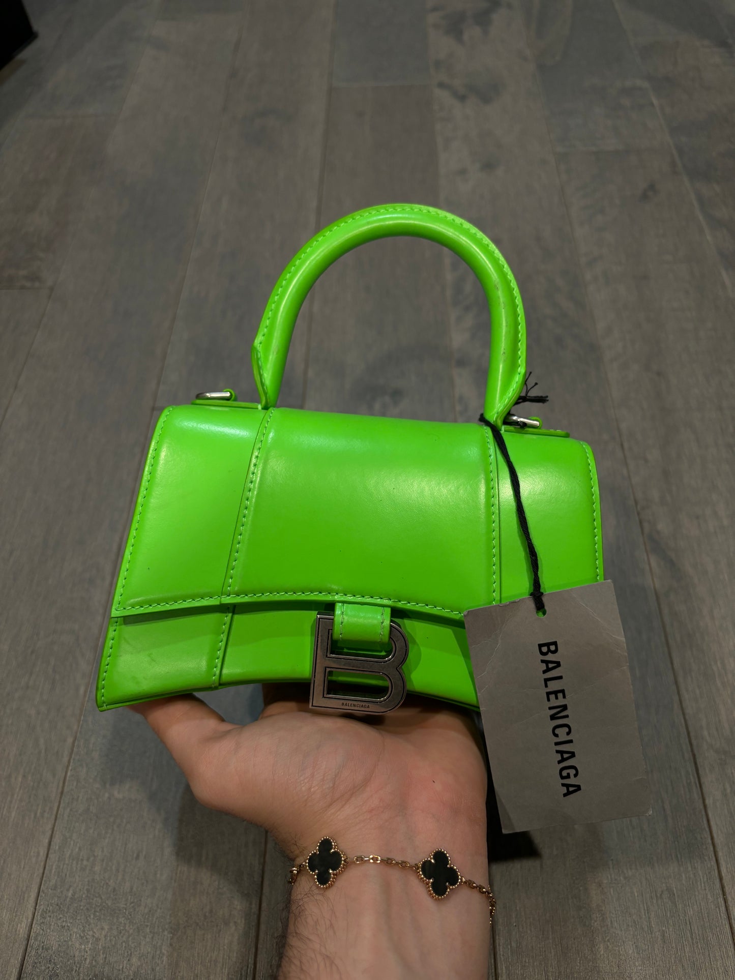 Balenciaga Green Mini Bag New