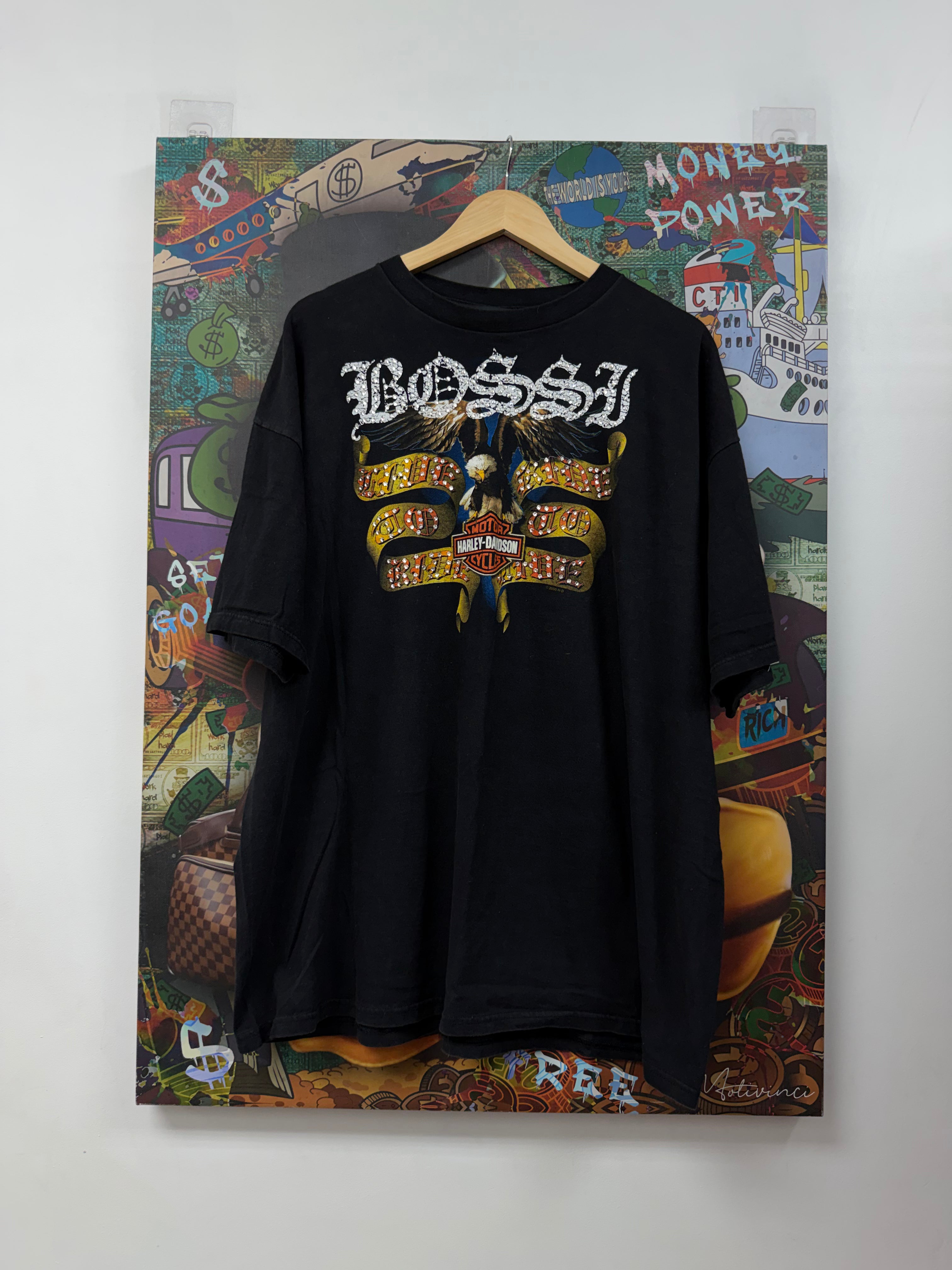 Bossi Harley Davidson Eagle Tee