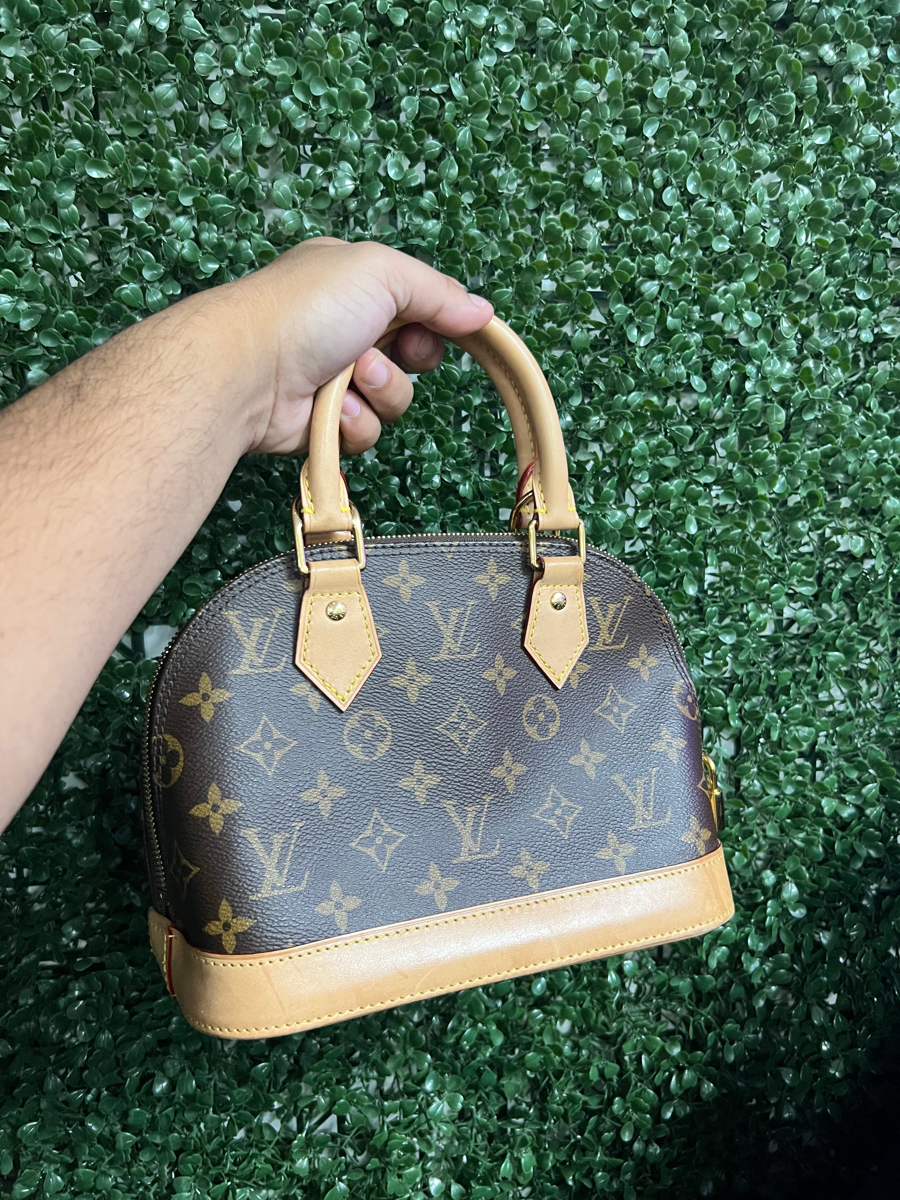 Louis Vuitton Brown Monogram Alma BB Bag