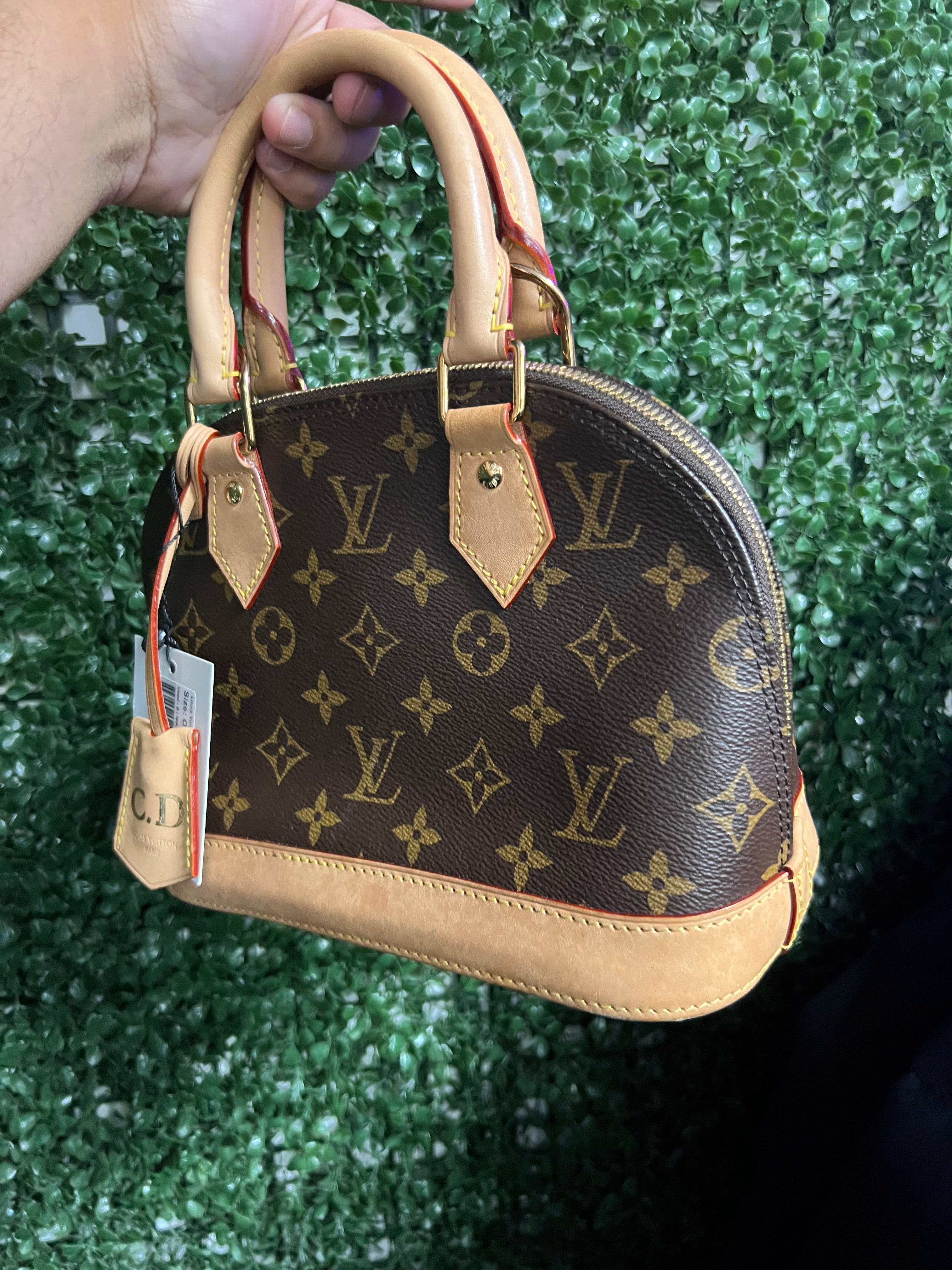 Louis Vuitton Brown Monogram Alma BB Bag