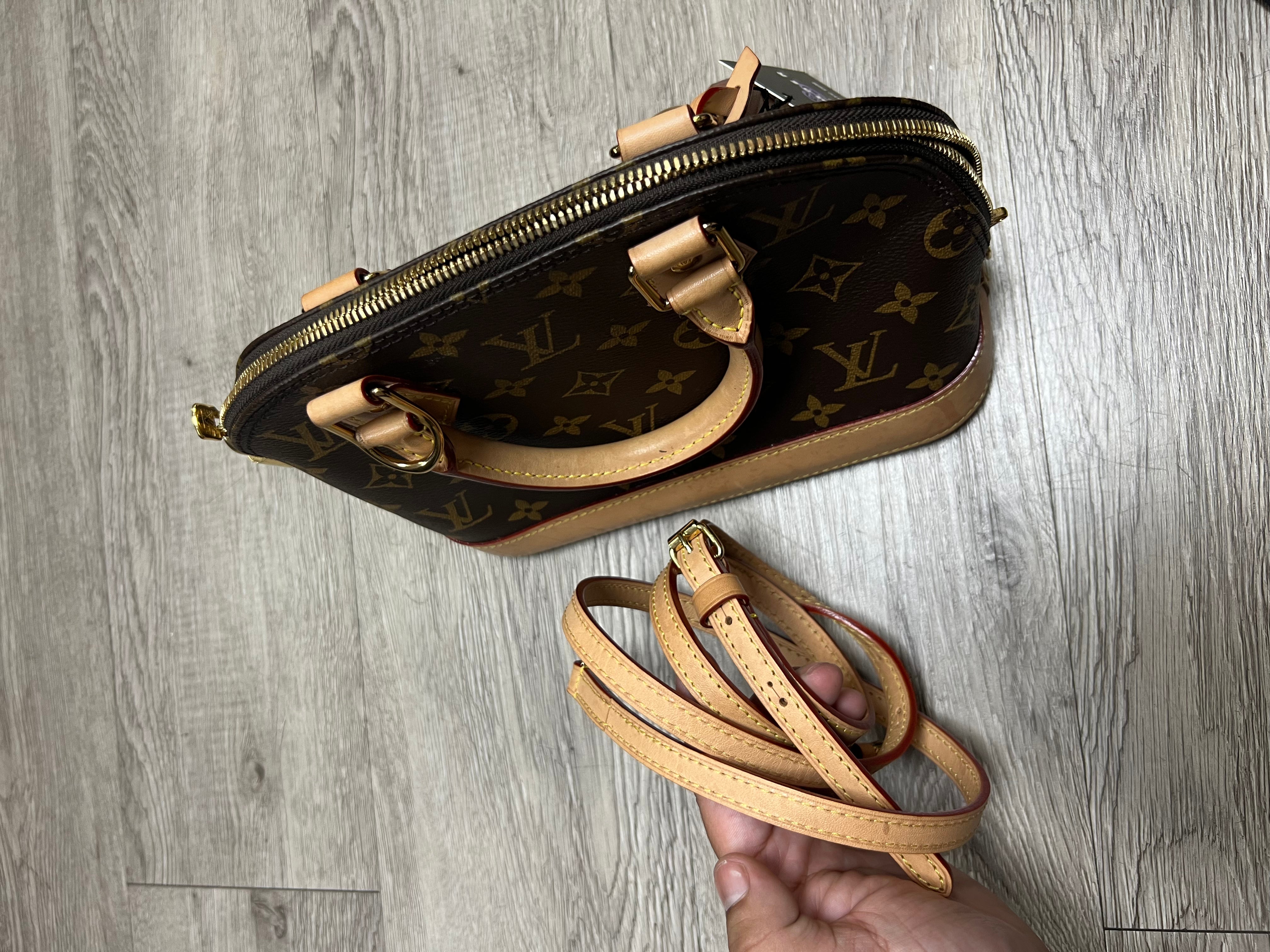 Louis Vuitton Brown Monogram Alma BB Bag