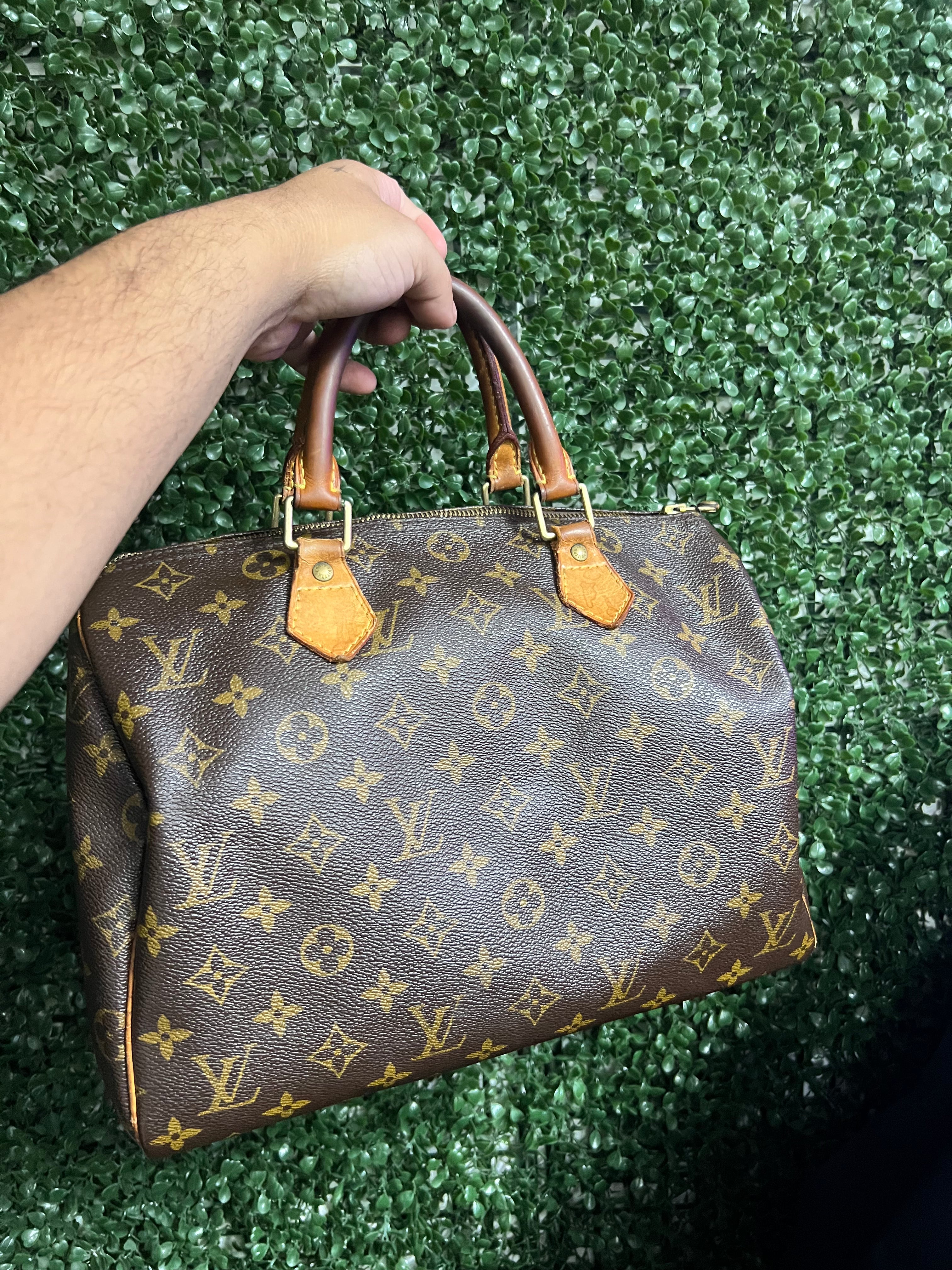 Louis Vuitton Brown Monogram Speedy Vintage Bag