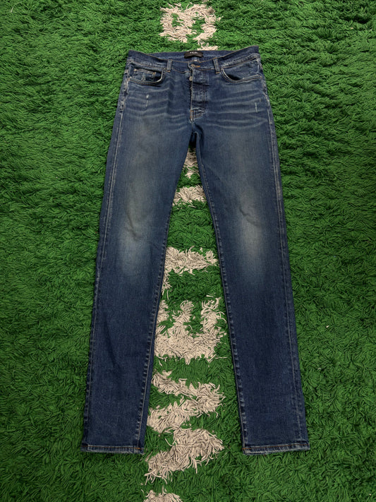 Amiri Plain Thrasher Dark Wash Used 34 N/A