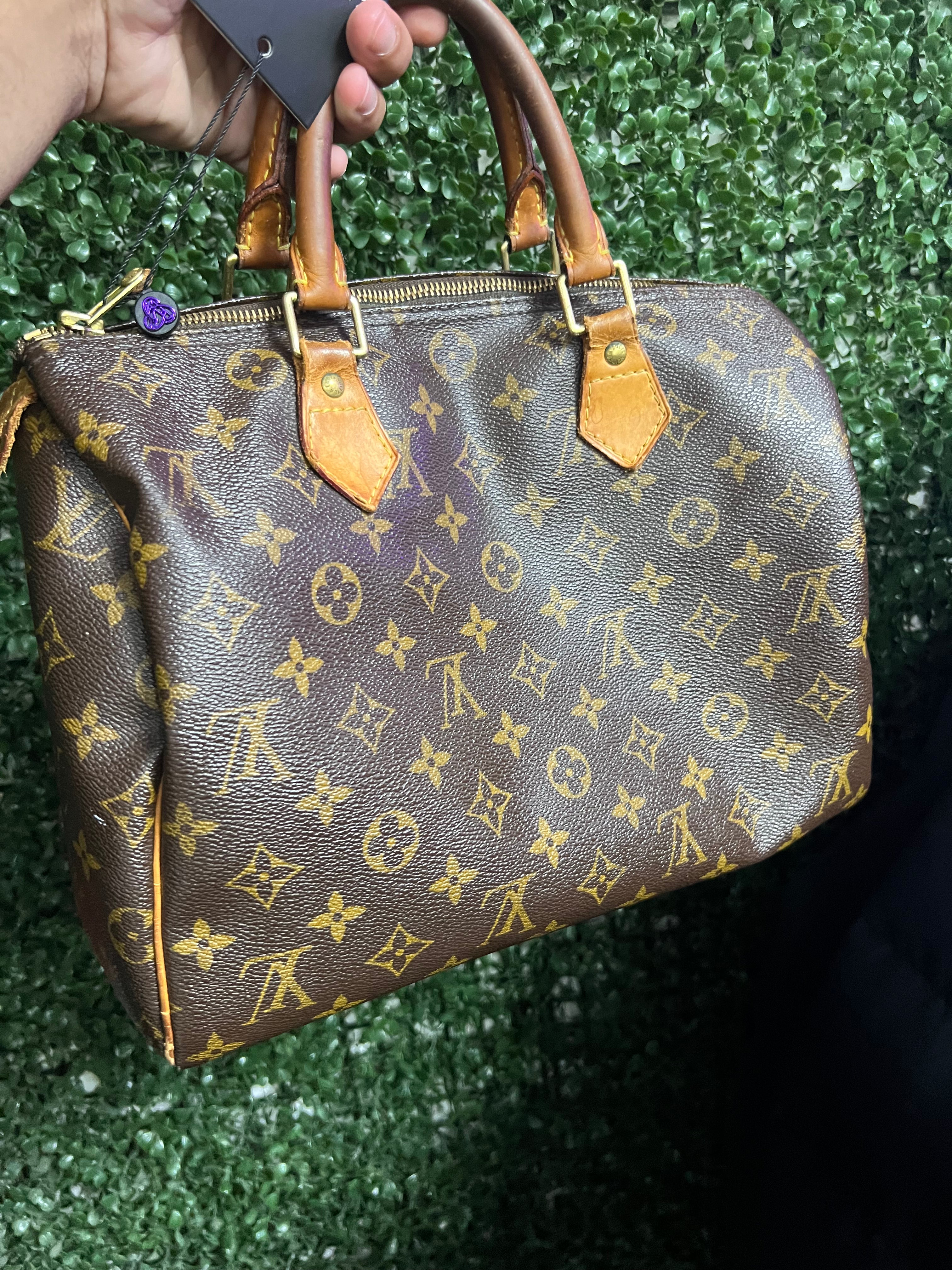 Louis Vuitton Brown Monogram Speedy Vintage Bag