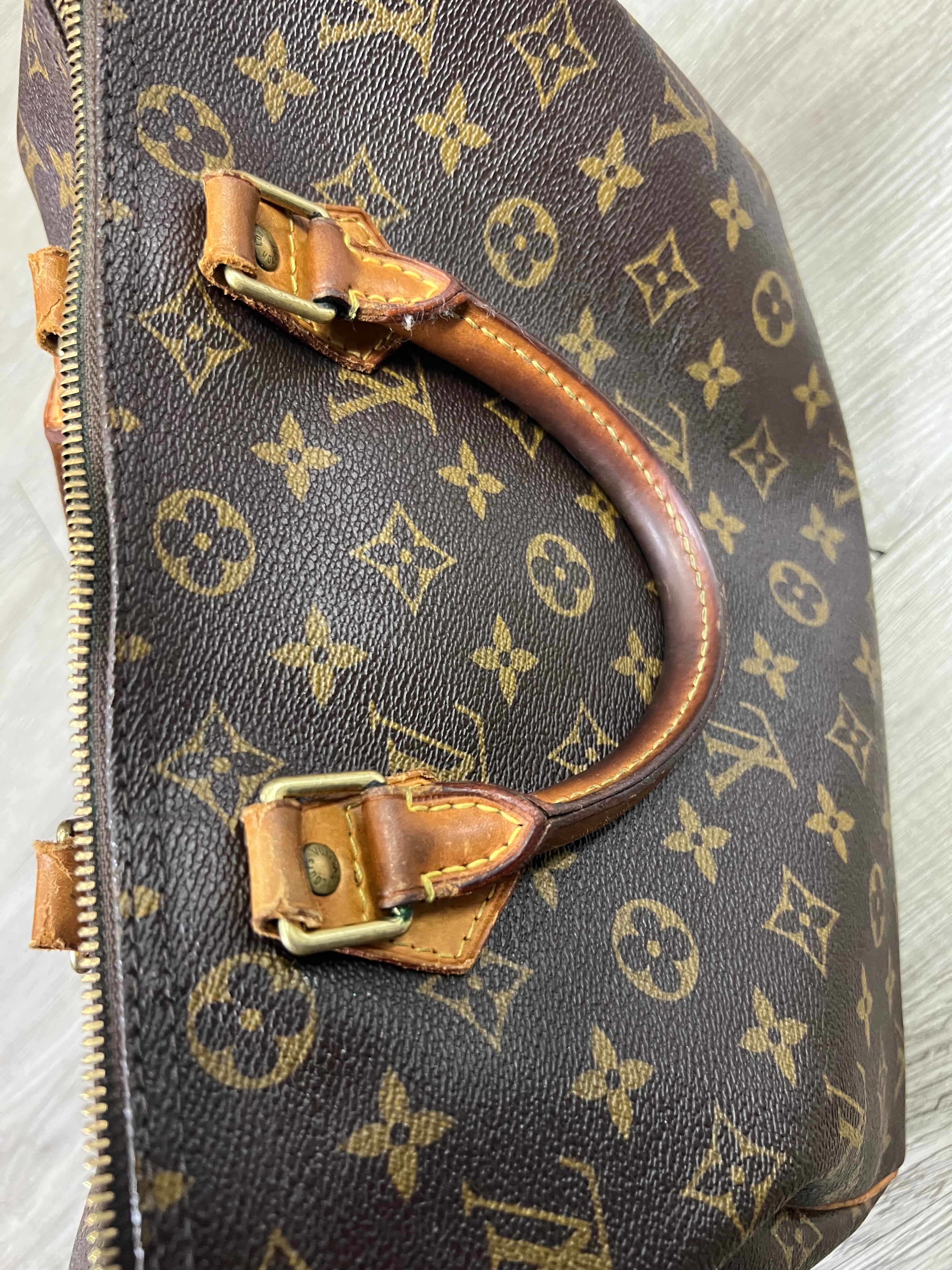Louis Vuitton Brown Monogram Speedy Vintage Bag
