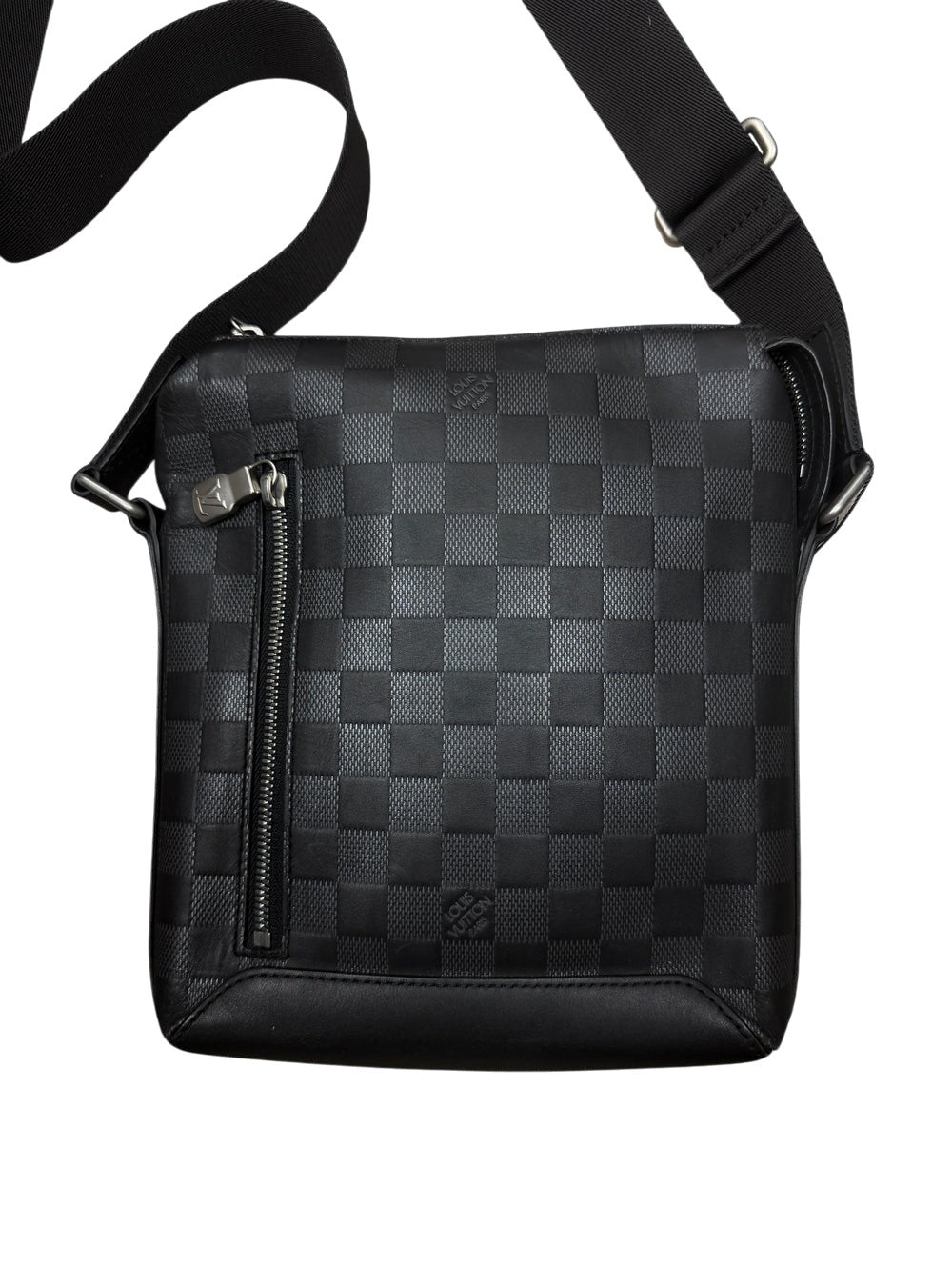 Louis Vuitton Infini Discovery Damier Black Side Bag