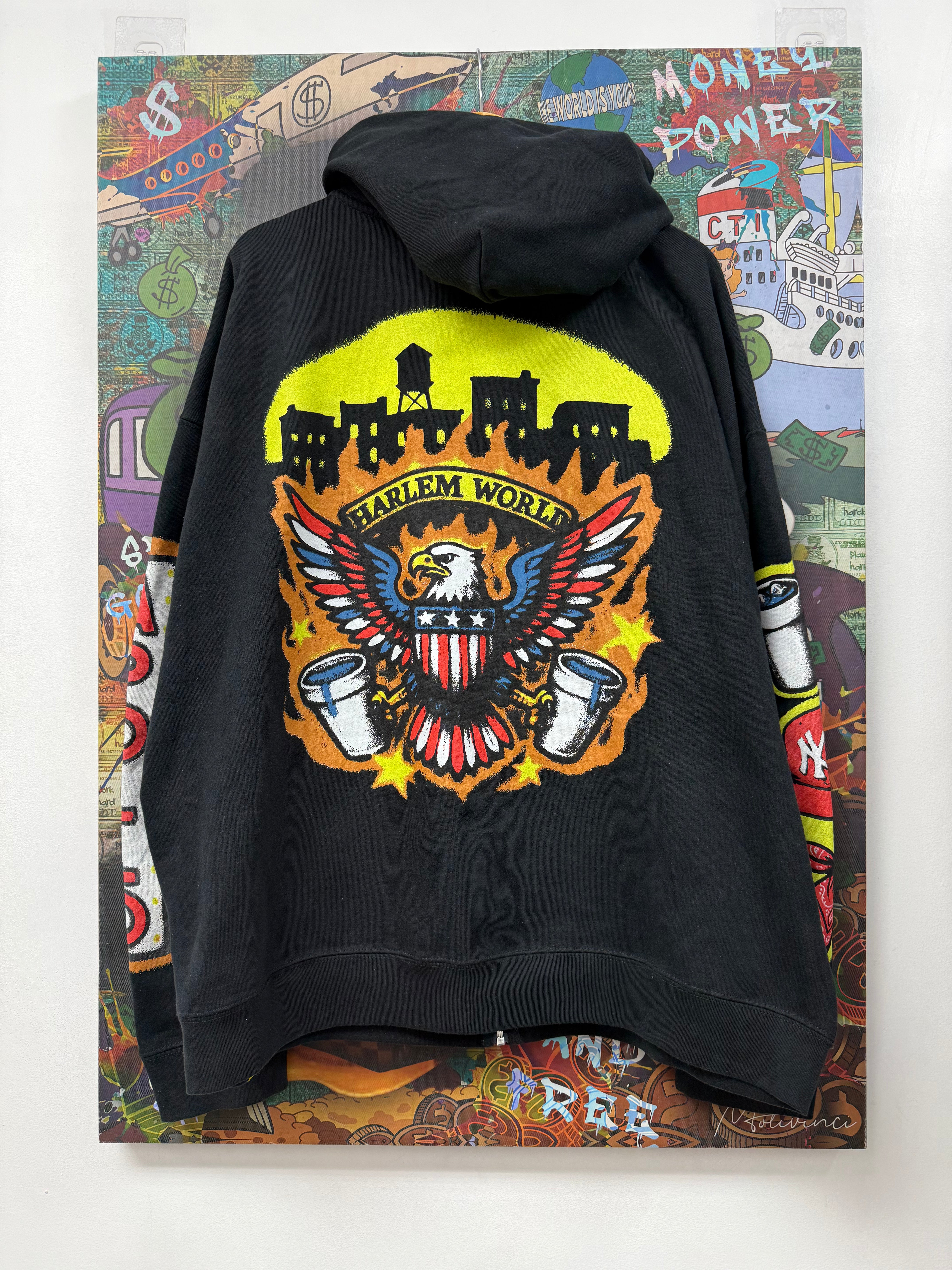 Awful Lot of Cough Syrup Harlem Zip Up