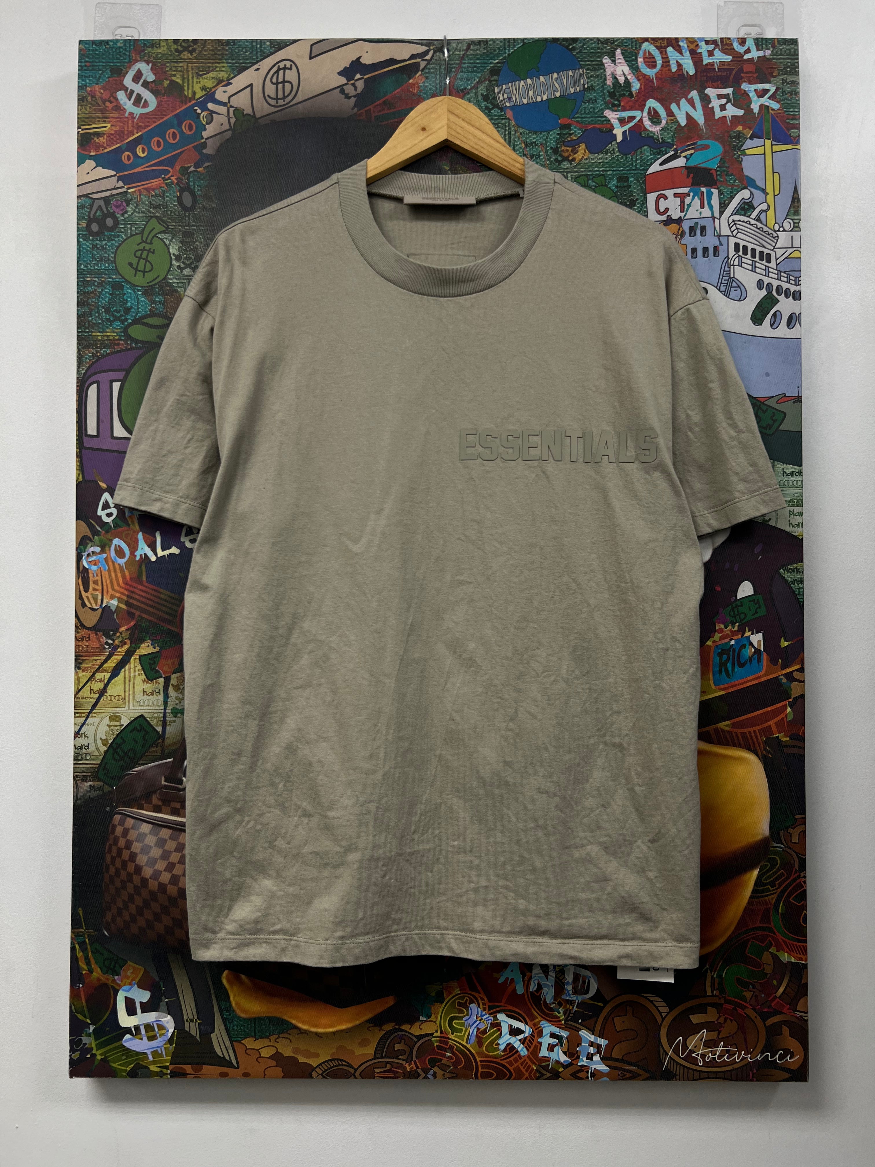 Essentials Moss Logo Tee