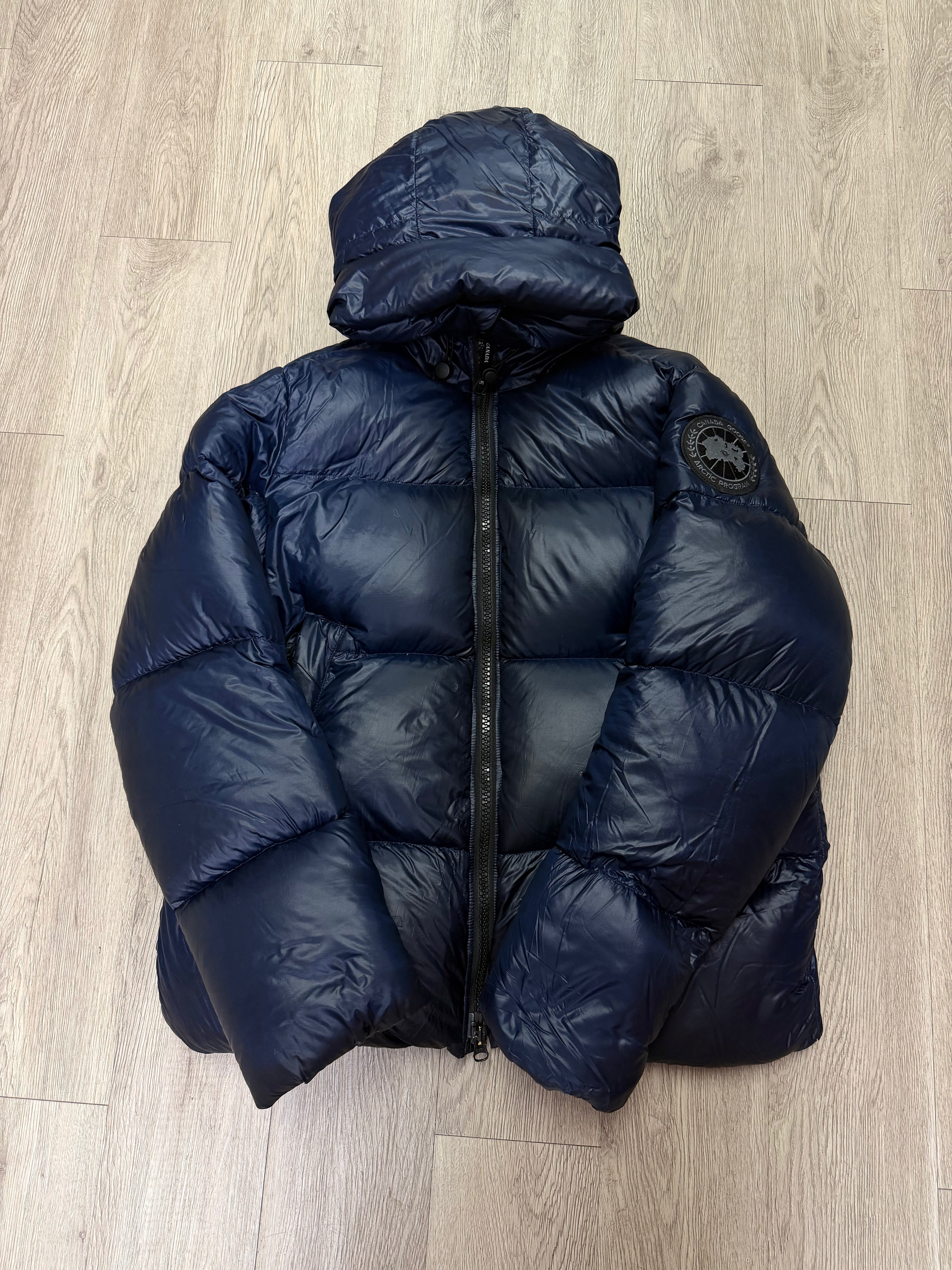 Canada Goose Navy Blue Arctic Puffer Jacket