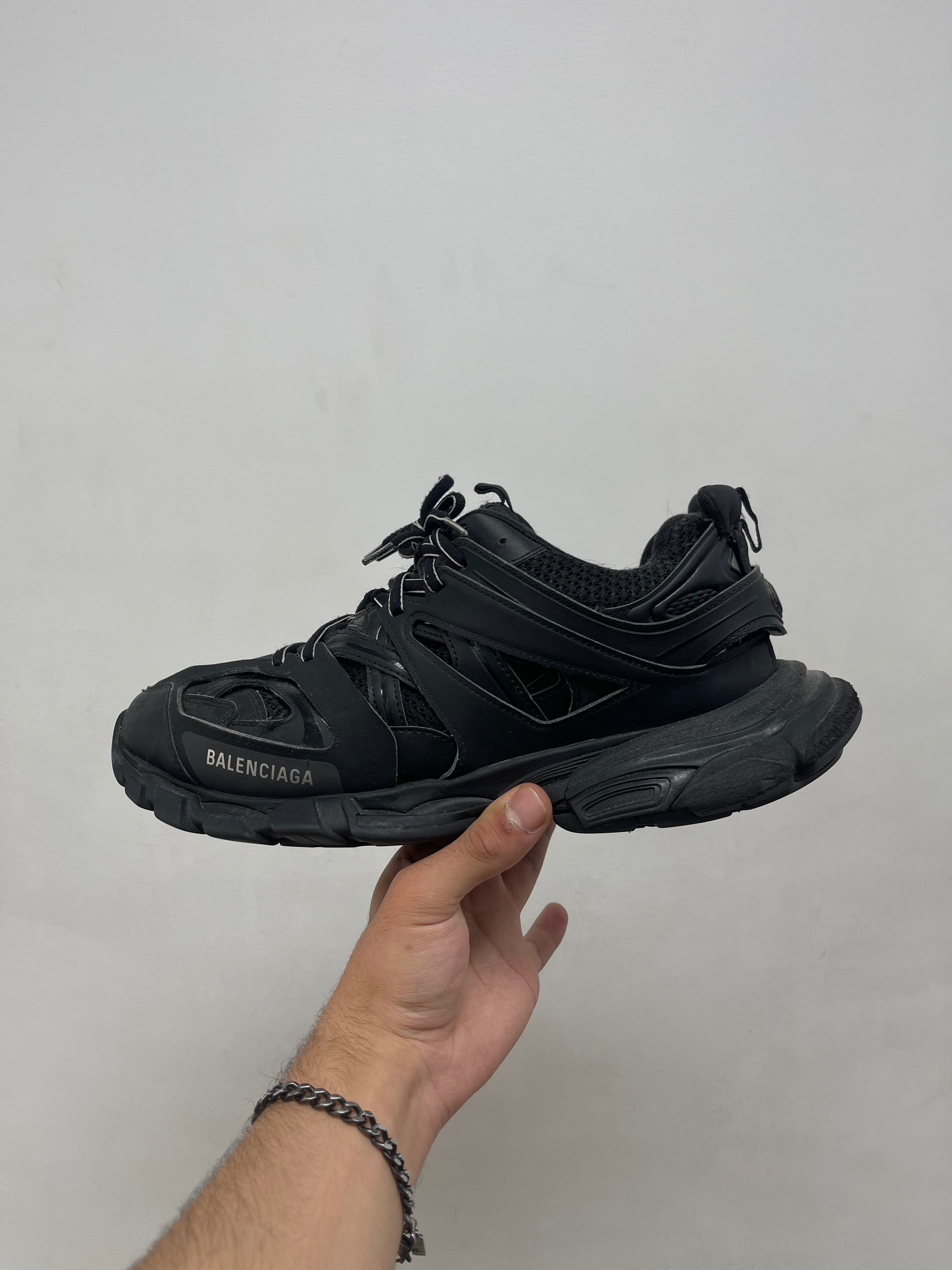 Balenciaga Black Track Sneakers