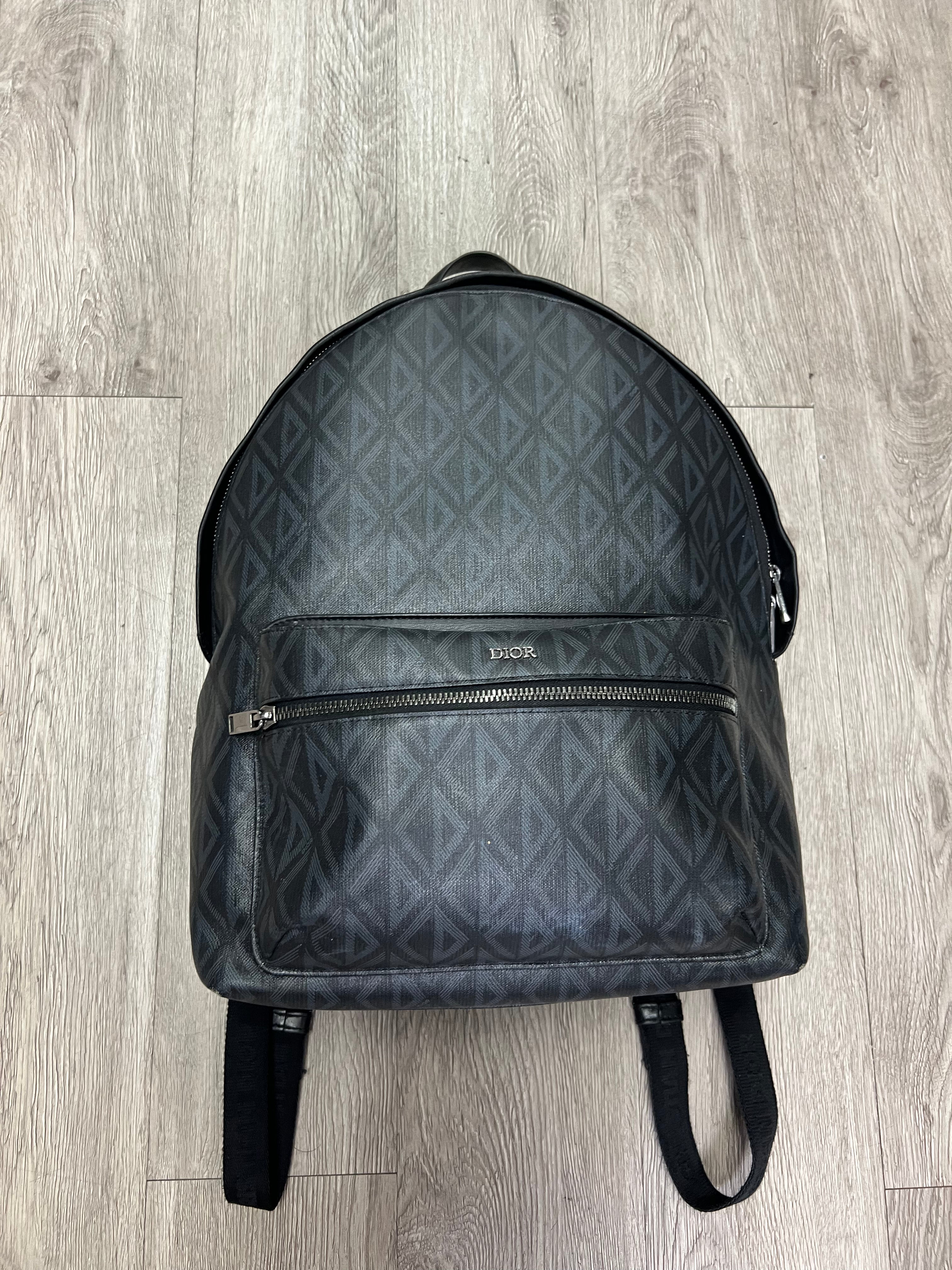 Dior Black CD Monogram Backpack