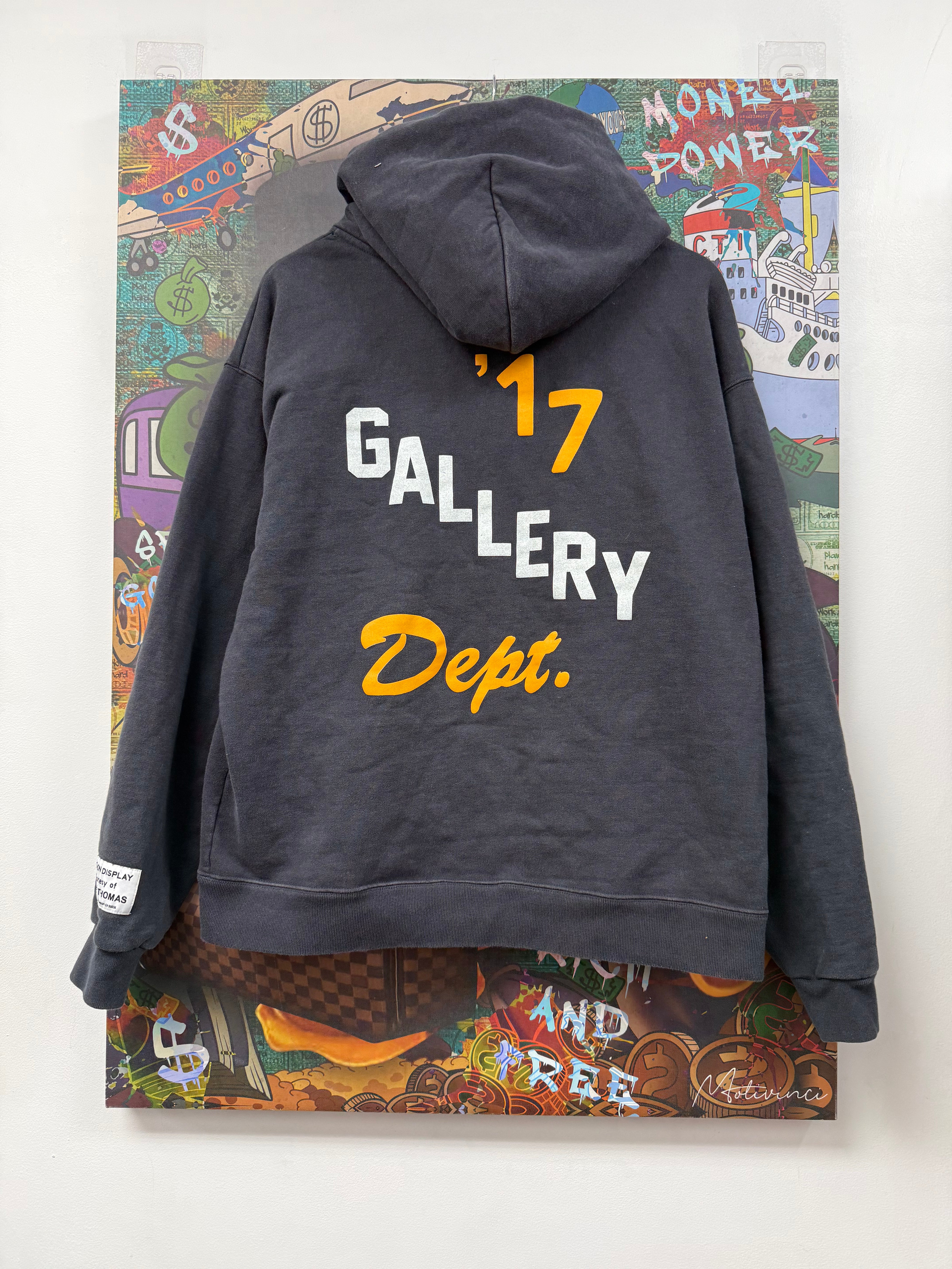 Gallery Dept Navy Wash Boxing Zip Up