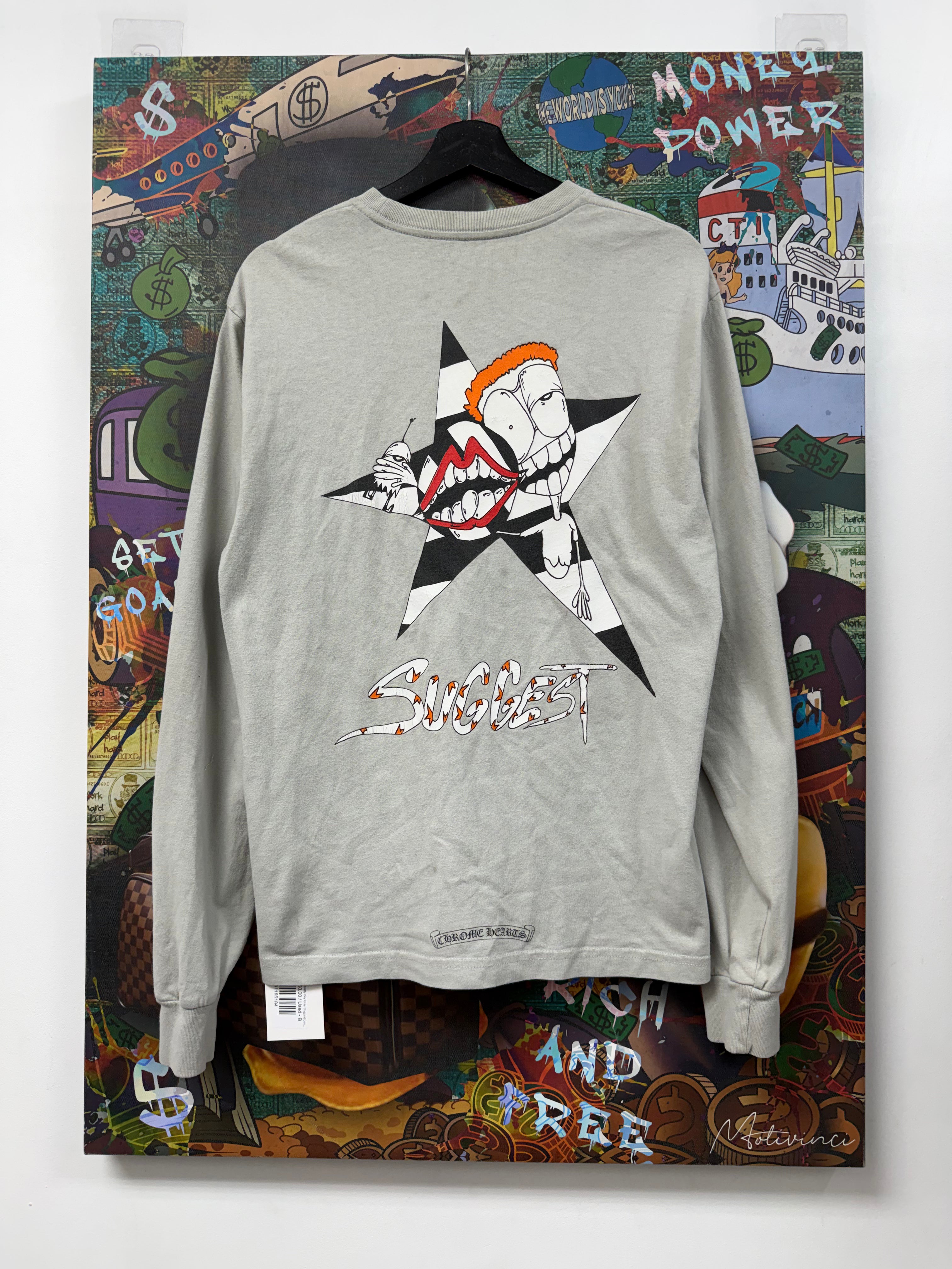 Chrome Hearts Matty Boy Grey Suggest Long Sleeve