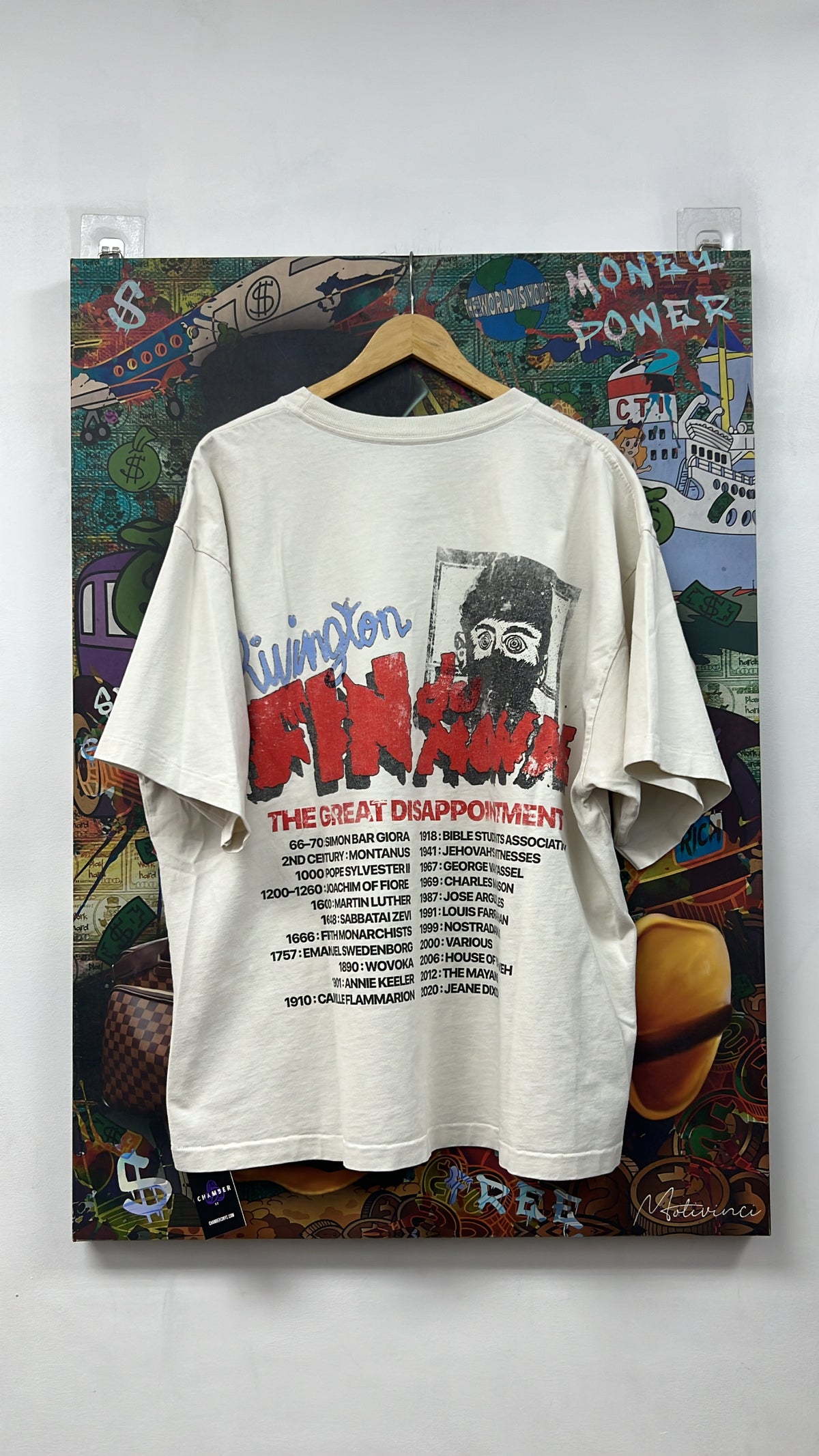 Rivington 123 Cream All Over Tee