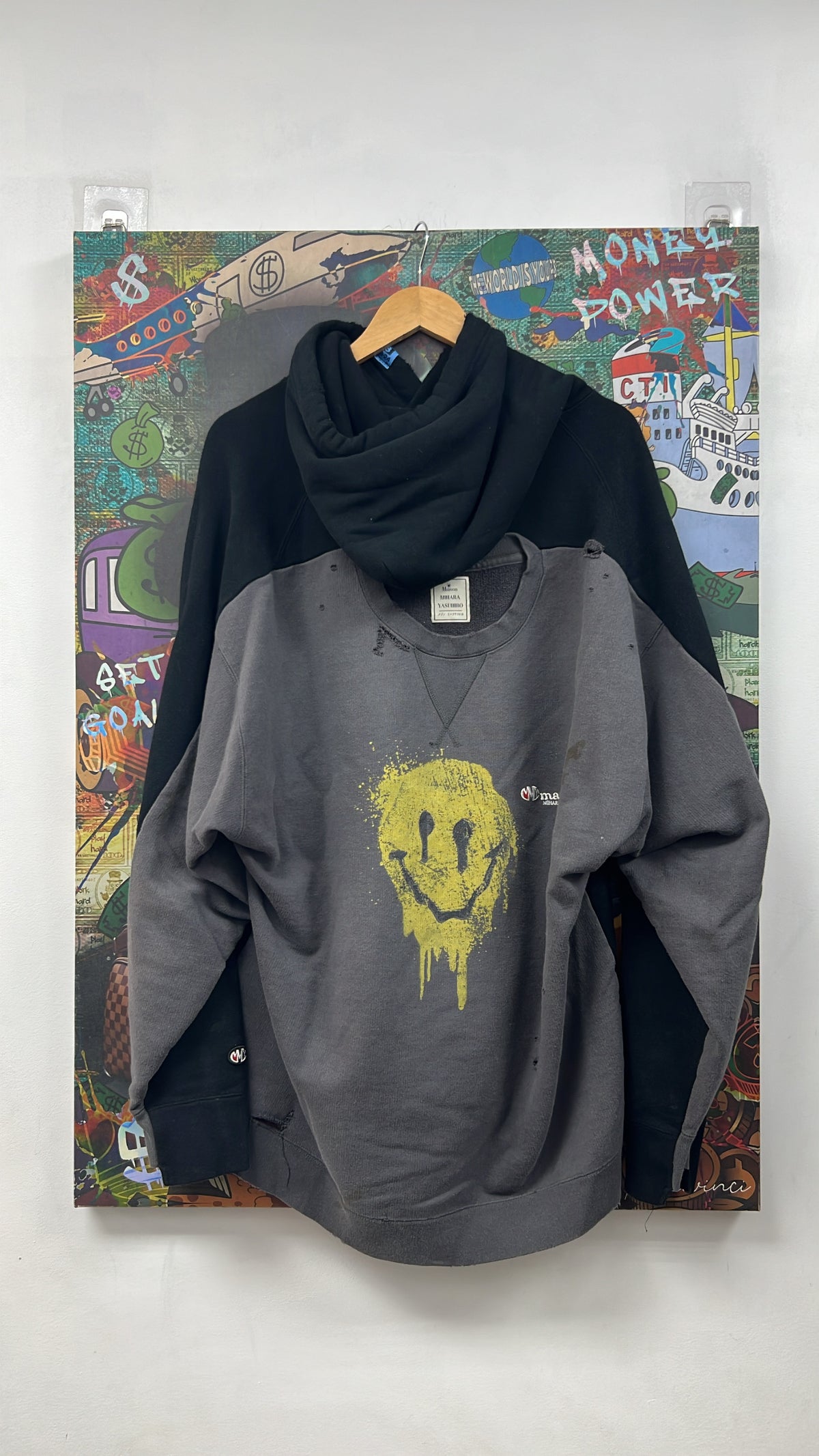 MMY Black Combined Pullover (50) Hoodie