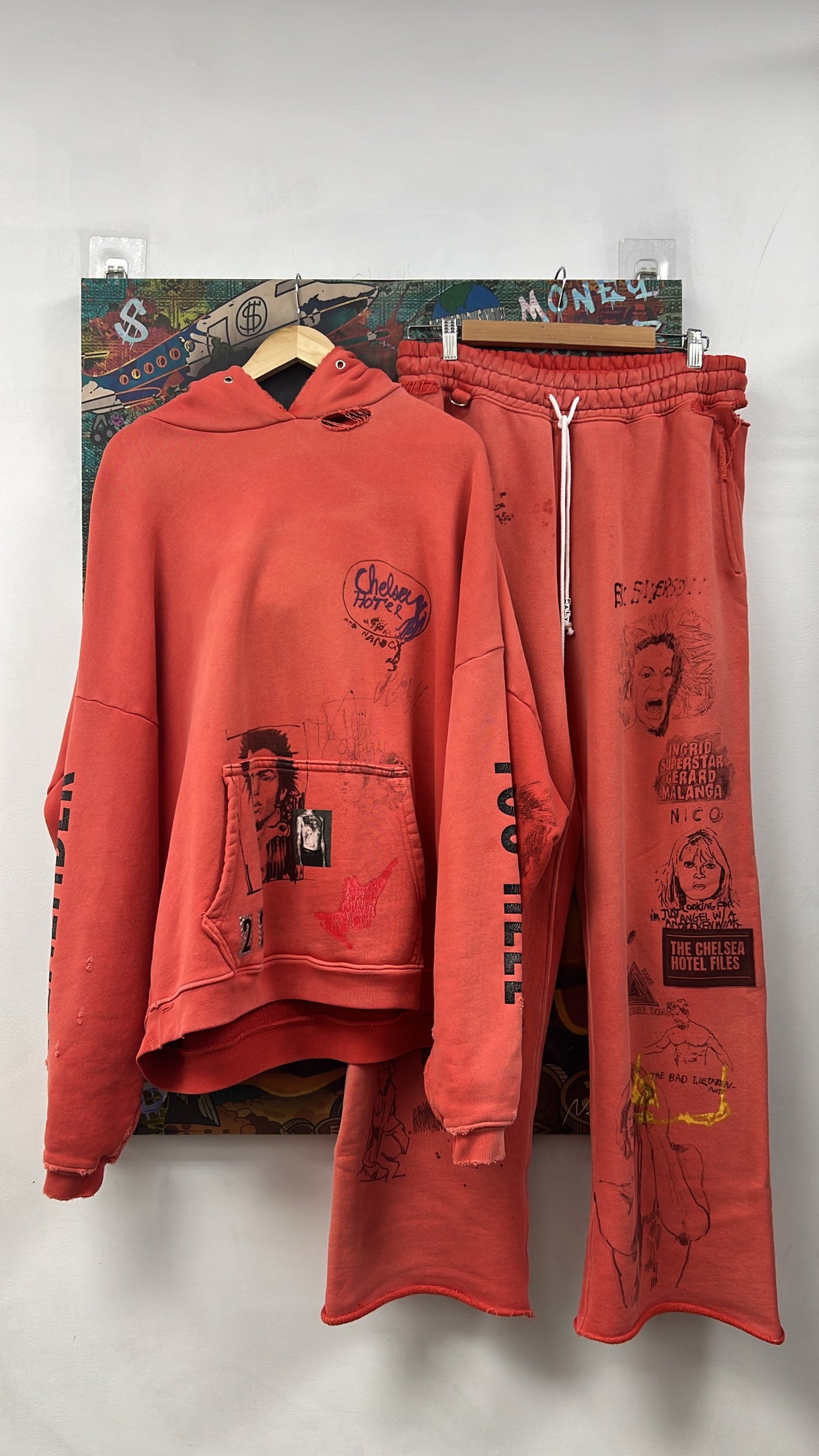 Paly Red Chelsea Hotel (M/L) Sweatsuit