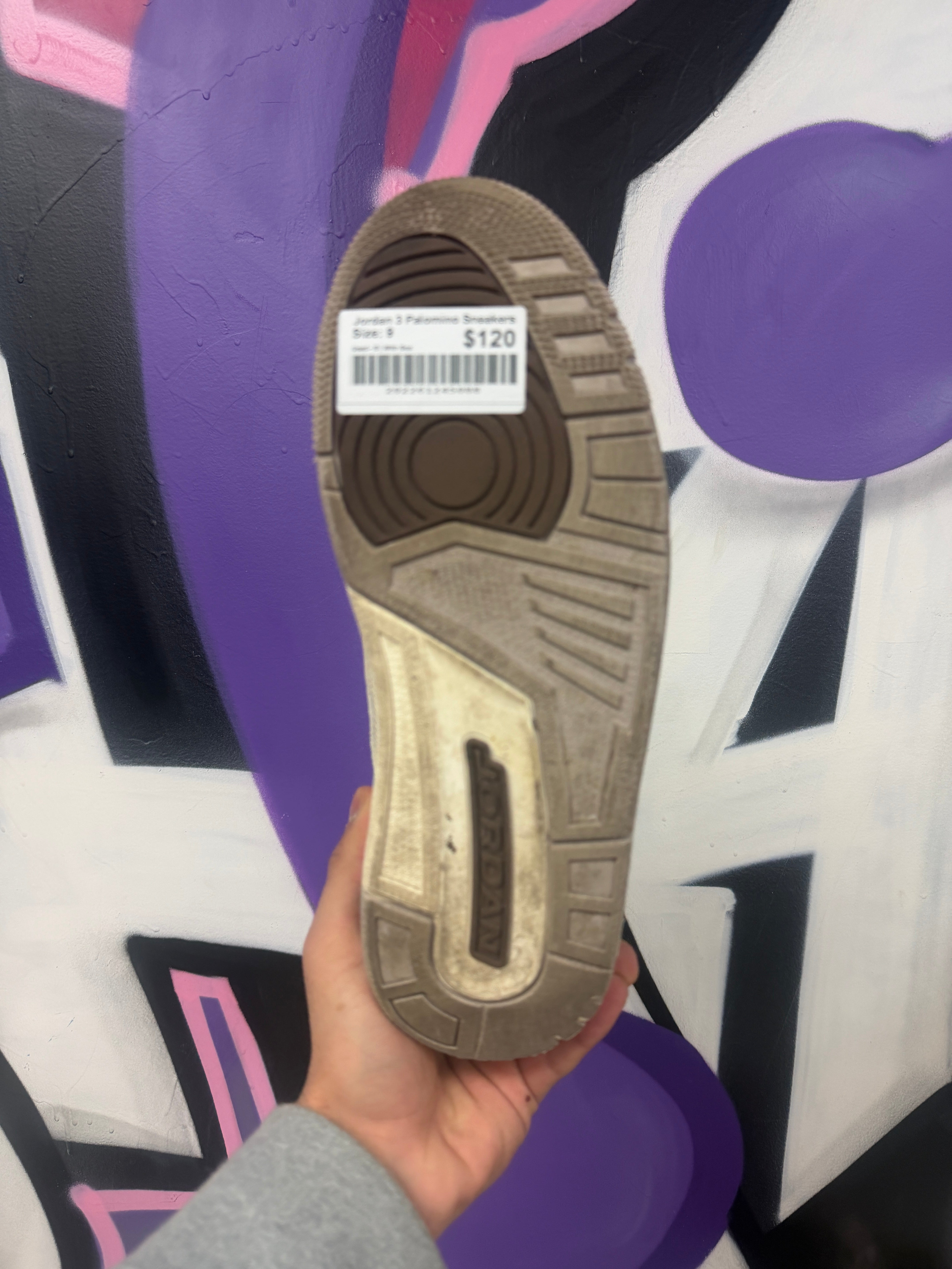 Jordan 3 Palomino Sneakers