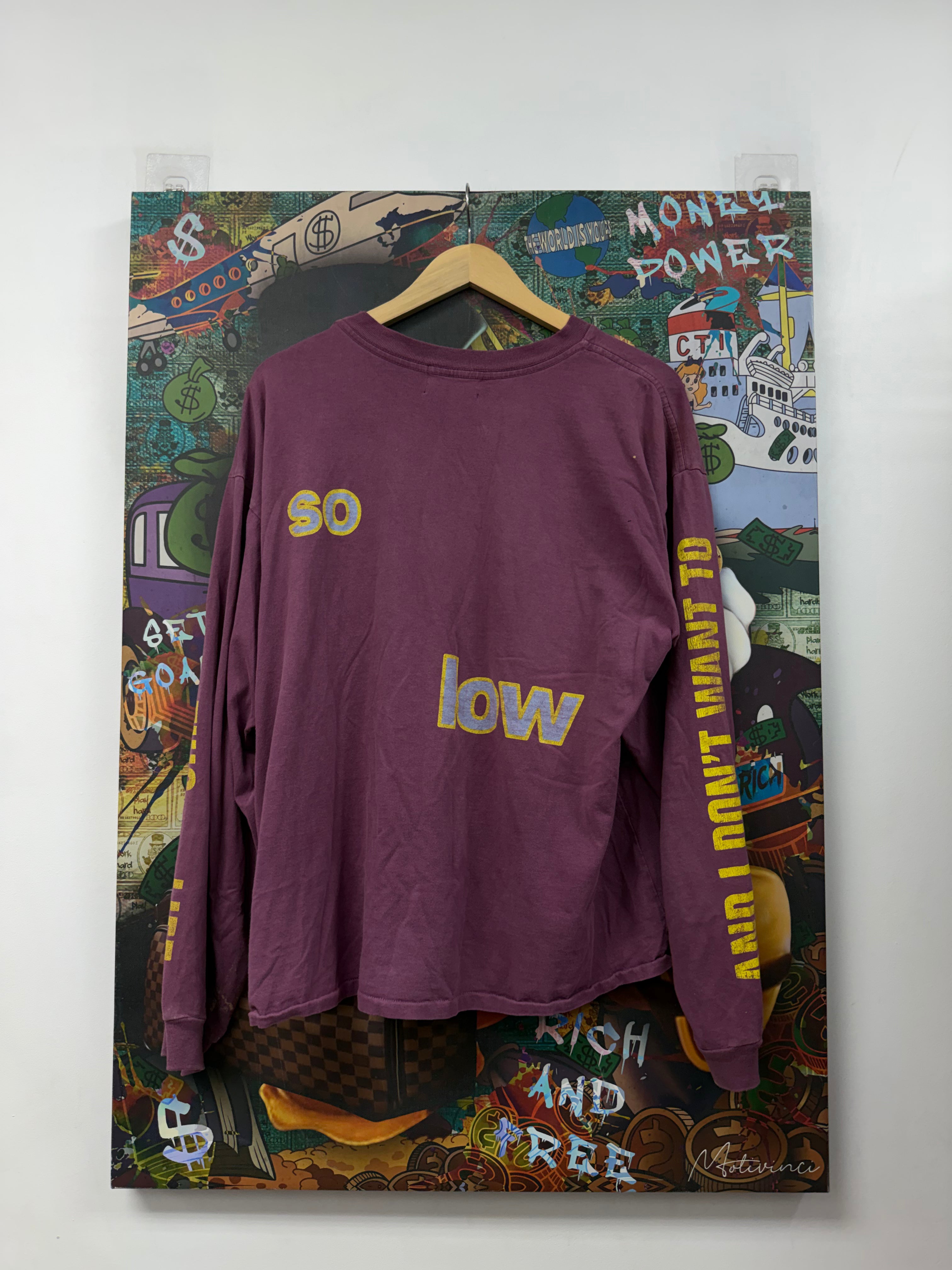 ENFANTS RICHES DÉPRIMÉS Purple Yellow So Low Long Sleeve