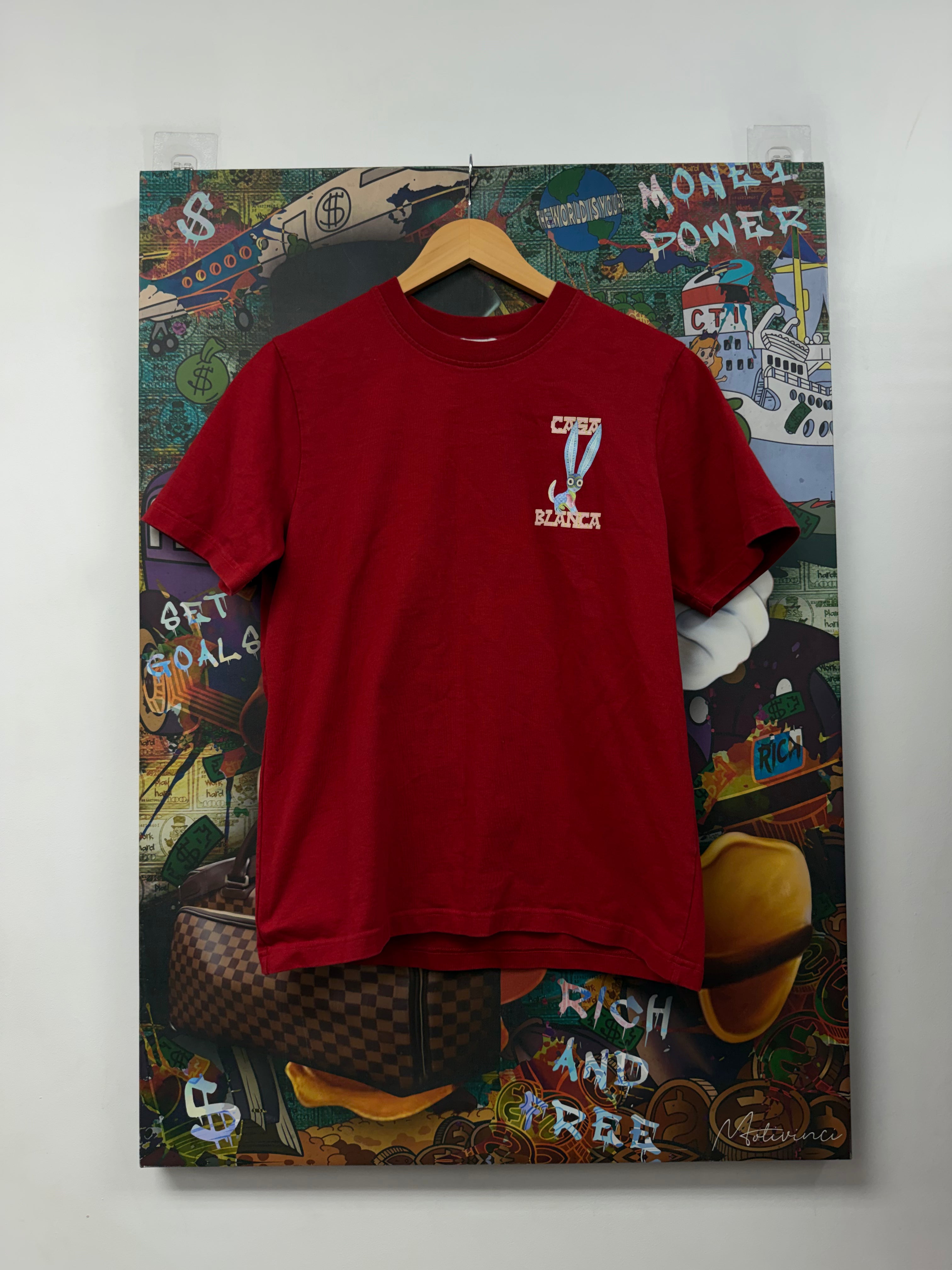 Casablanca Red Bunny Tee