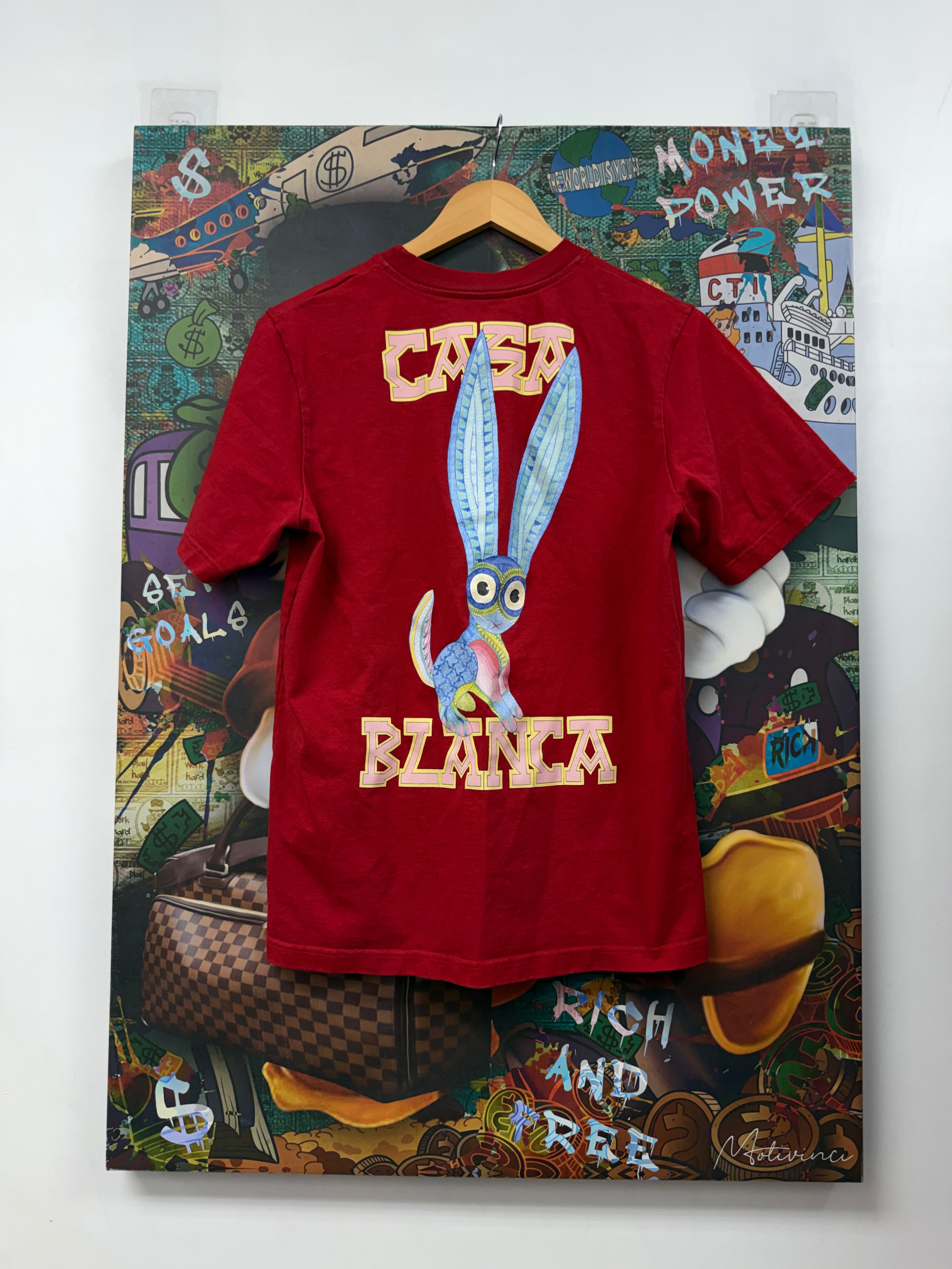 Casablanca Red Bunny Tee