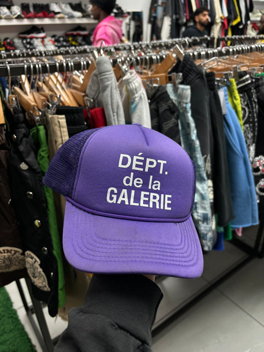 Gallery Dept Trucker Purple White Used OS N/A