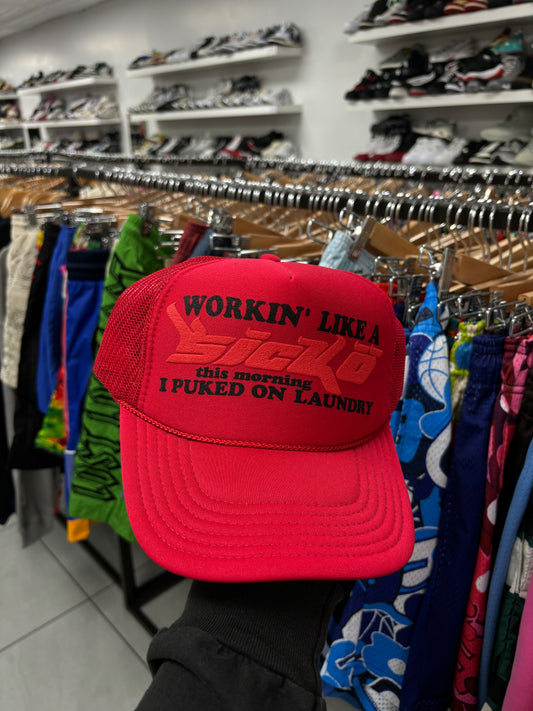 Sicko Trucker Red Used OS