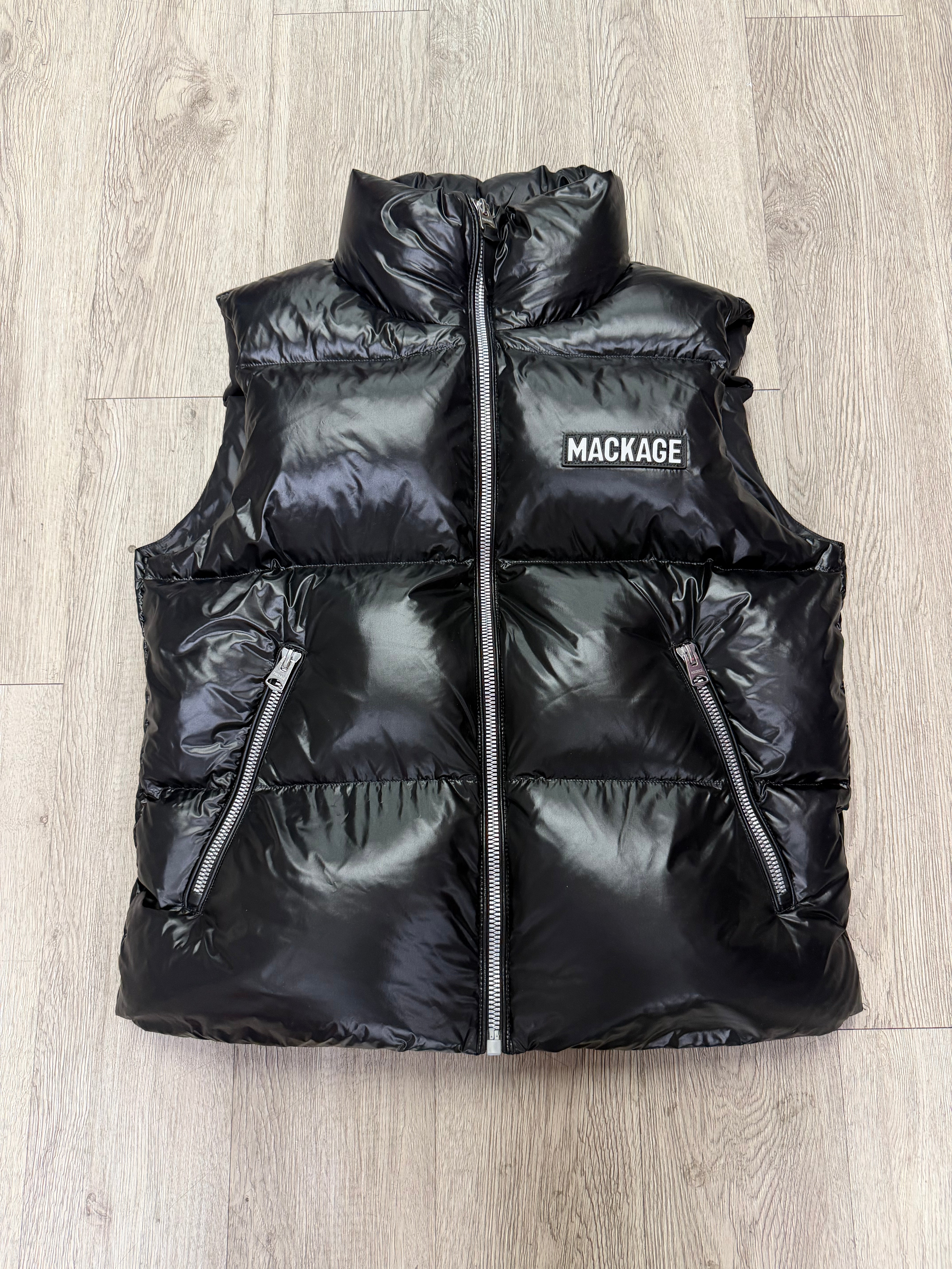 Mackage Black Kent (38) Puffer Vest