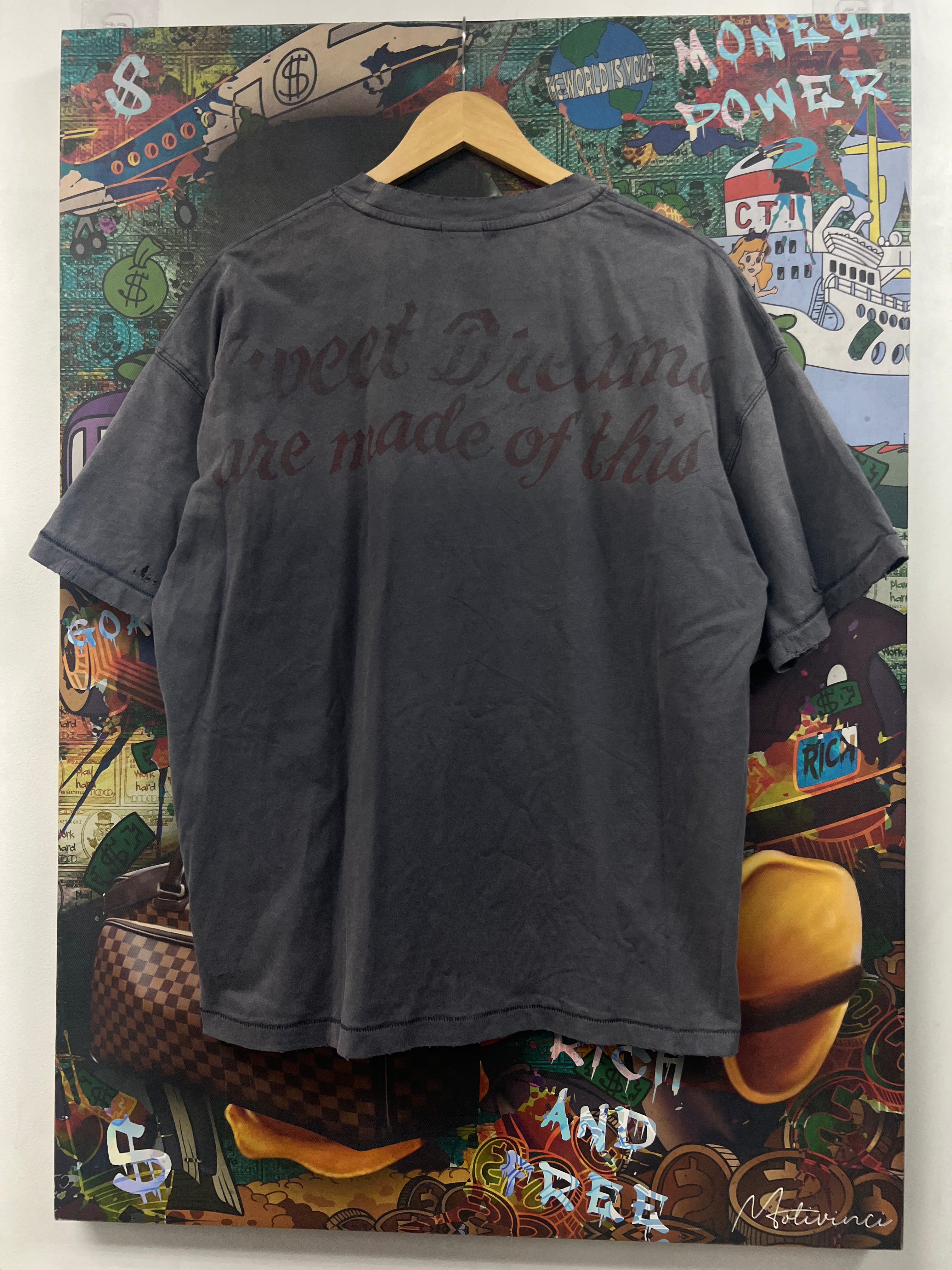 Vale Grey Solo Rhinestone Tee