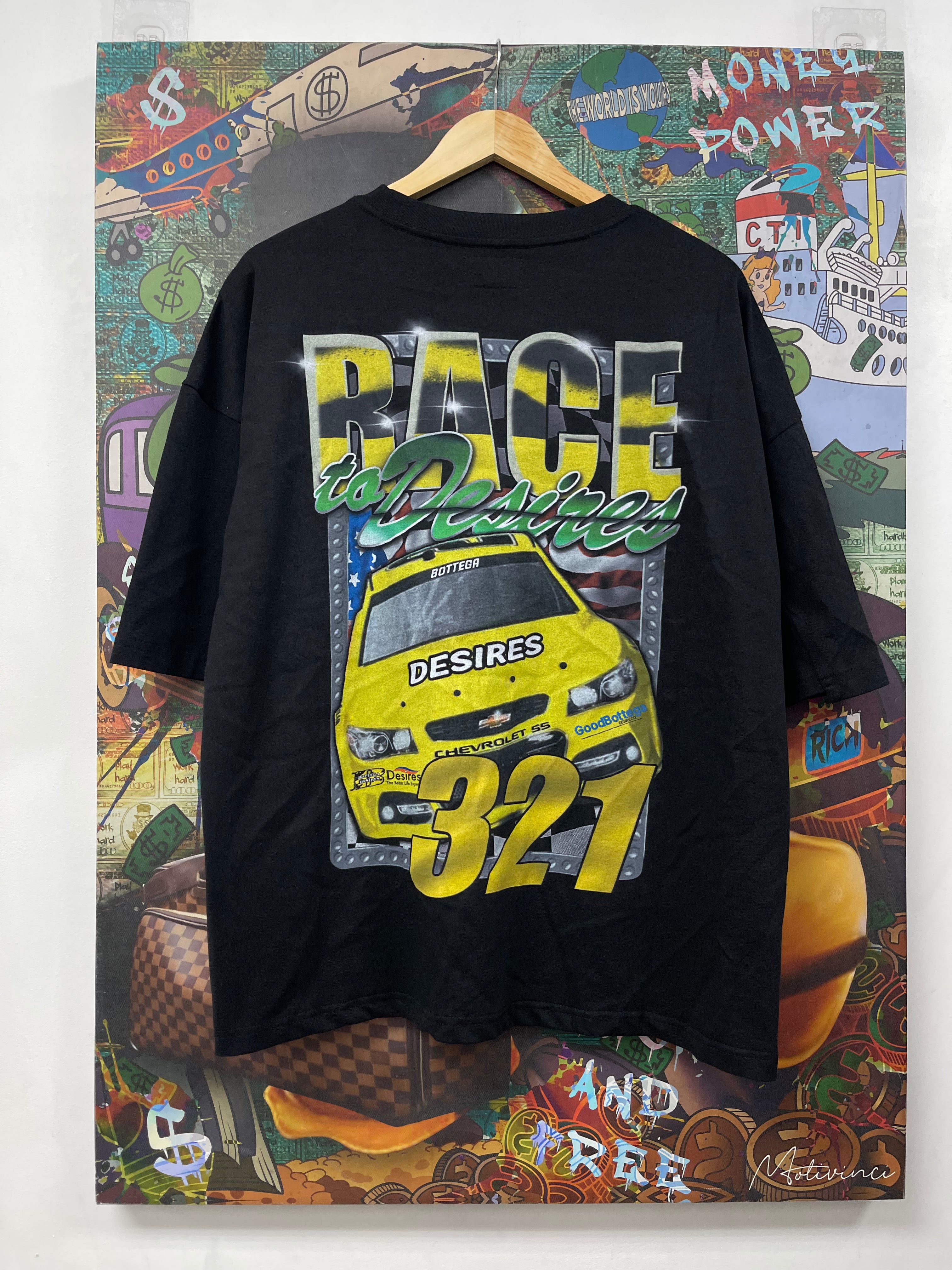 Bottega Desires Black Race Tee