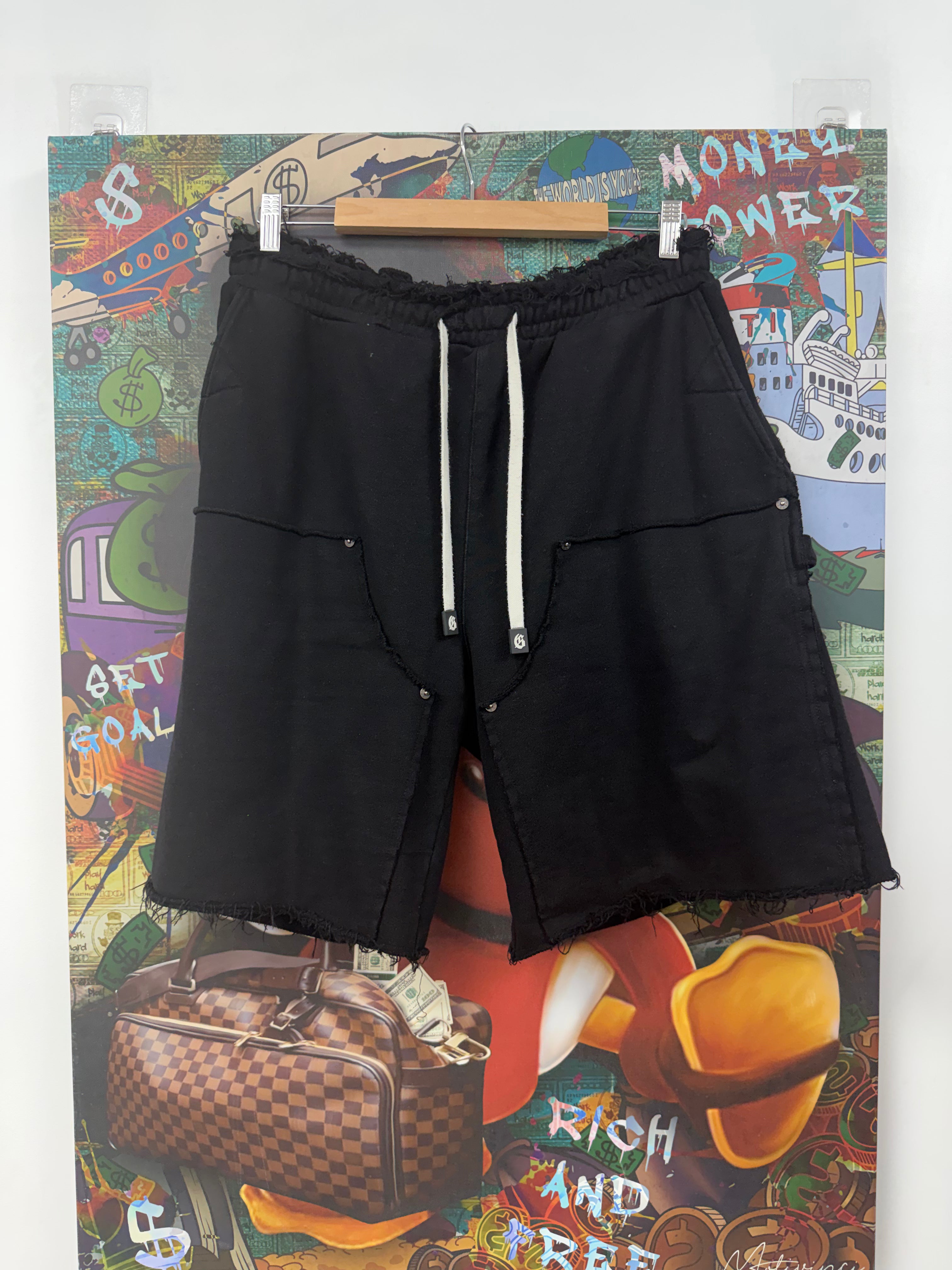 Godspeed Black Flat Carpenter Shorts