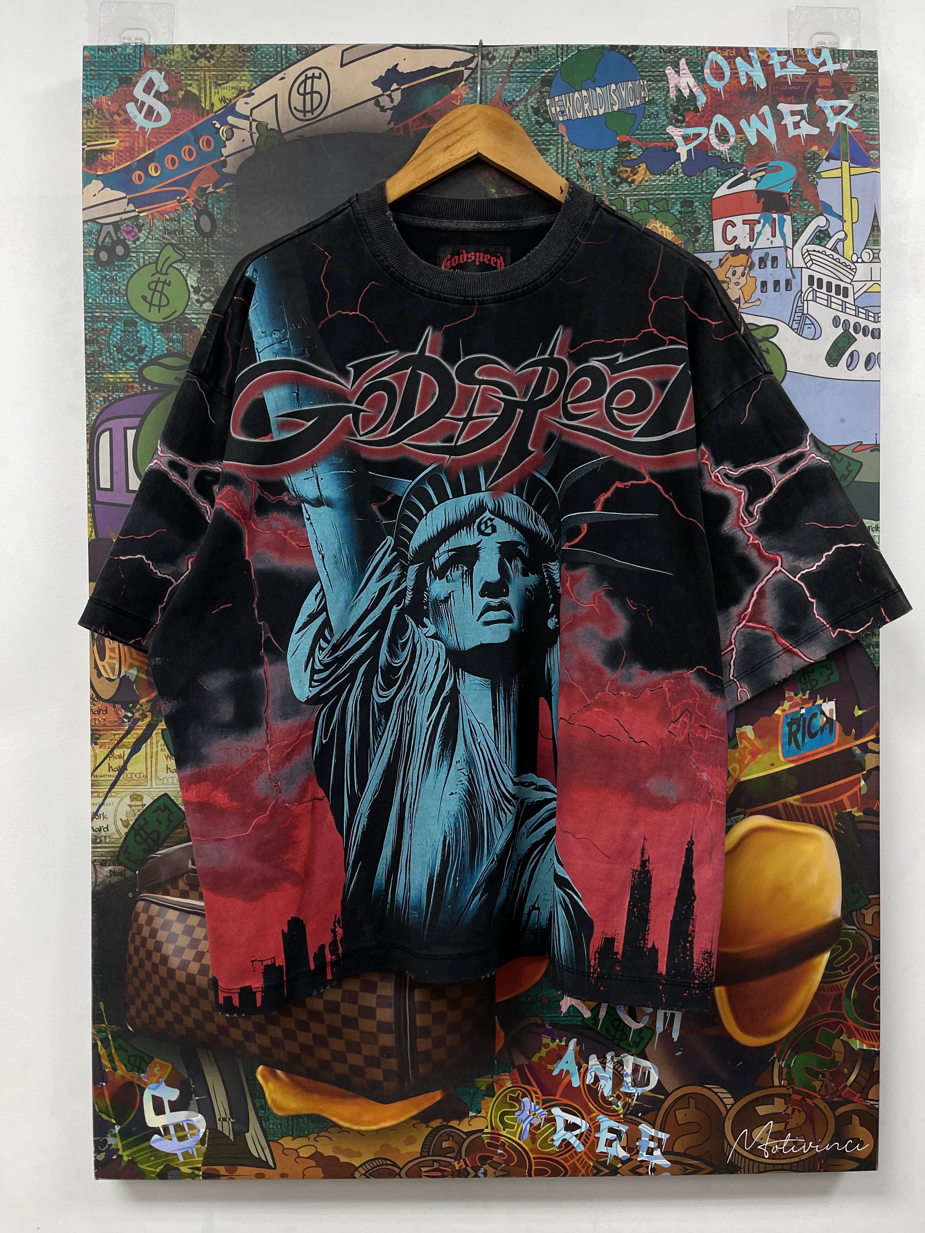 Godspeed Black Red Voltage Tee