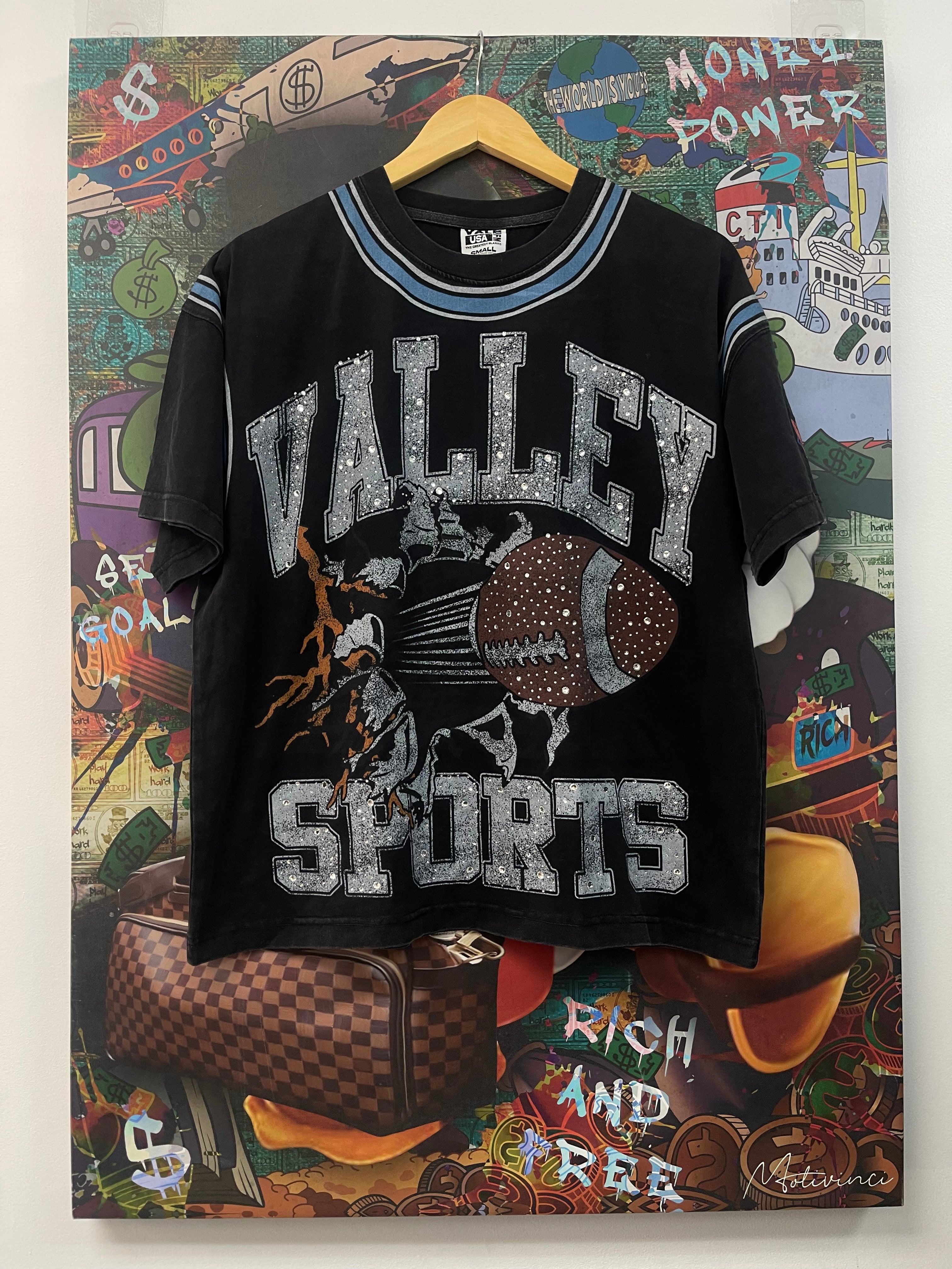 Vale Black Classic Bling Tee