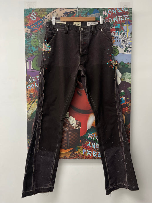 Gallery Dept Brown Paint Splatter Flares  Used