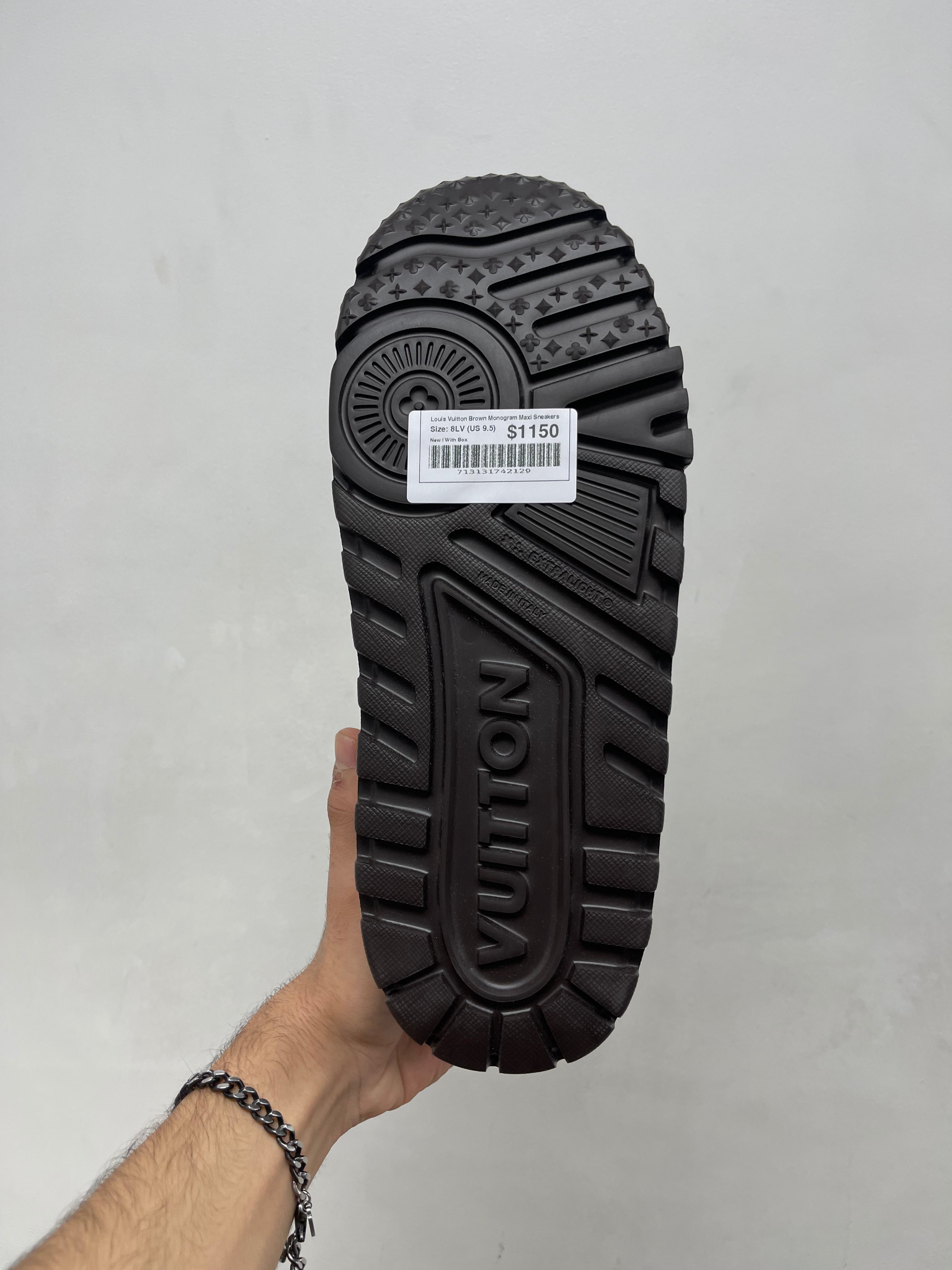 Louis Vuitton Brown Monogram Maxi Sneakers
