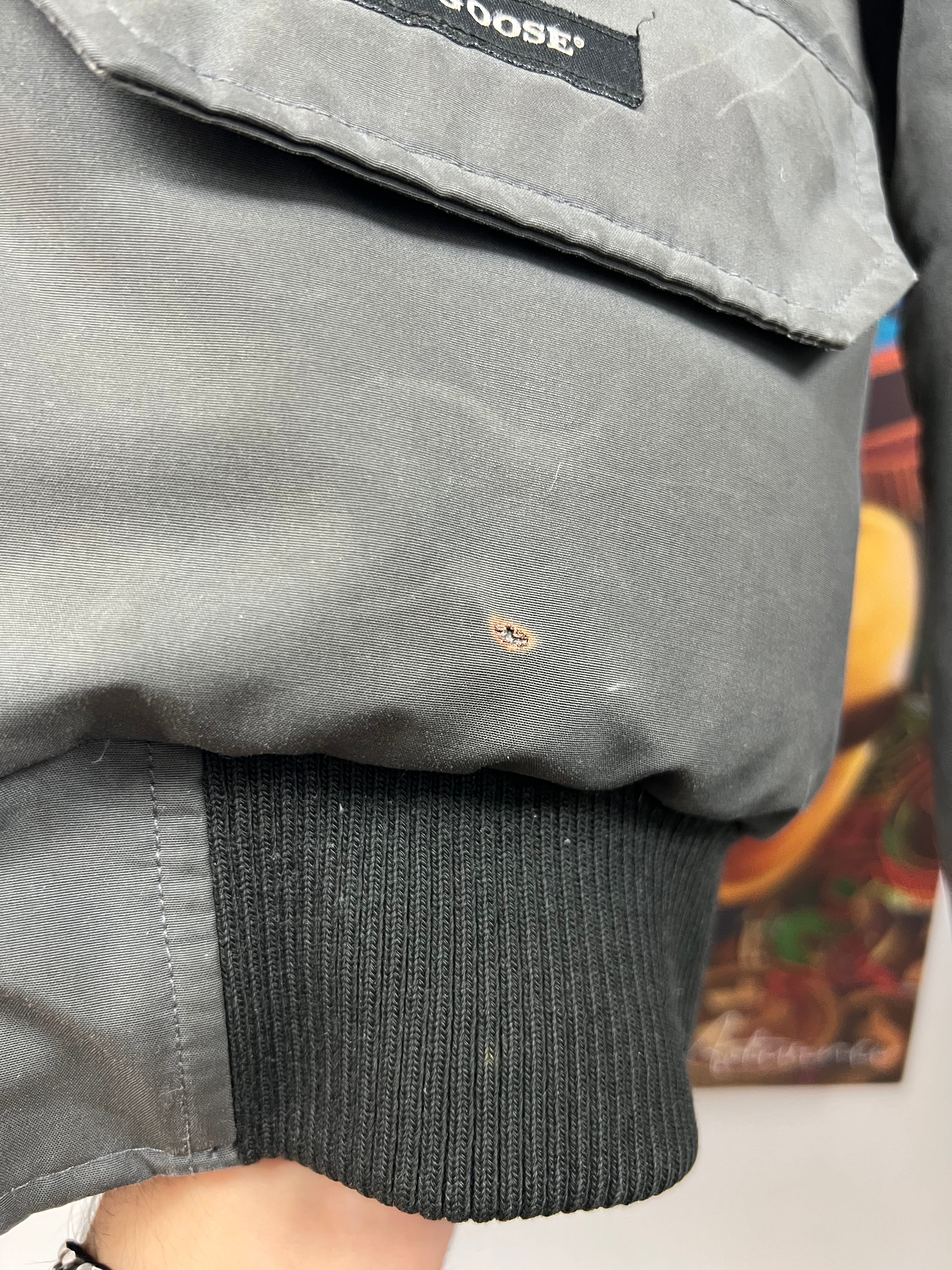 Canada Goose Grey Chilliwack Bomber Jacket