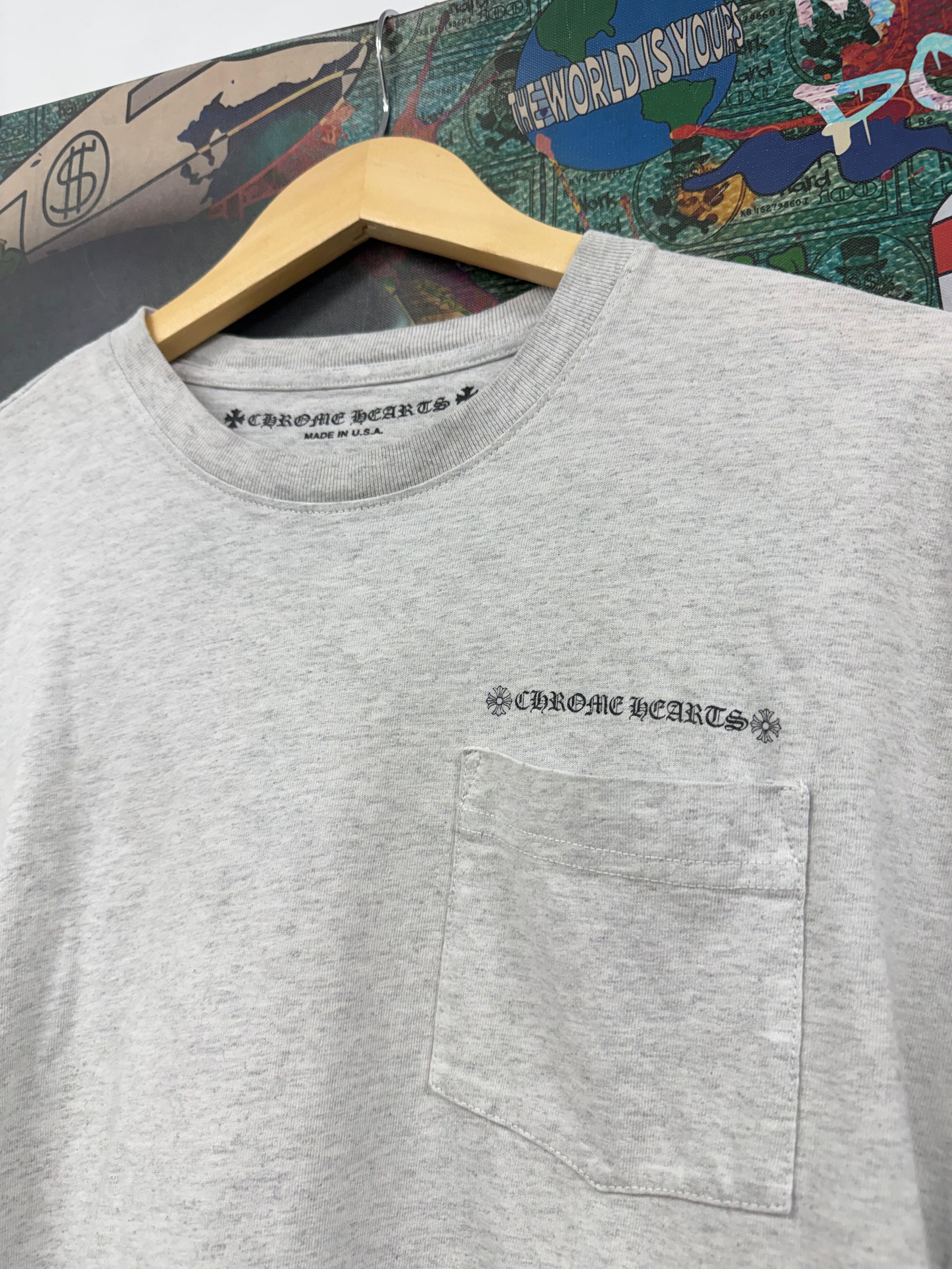 Chrome Hearts Matty Boy Grey Nuclear Long Sleeve