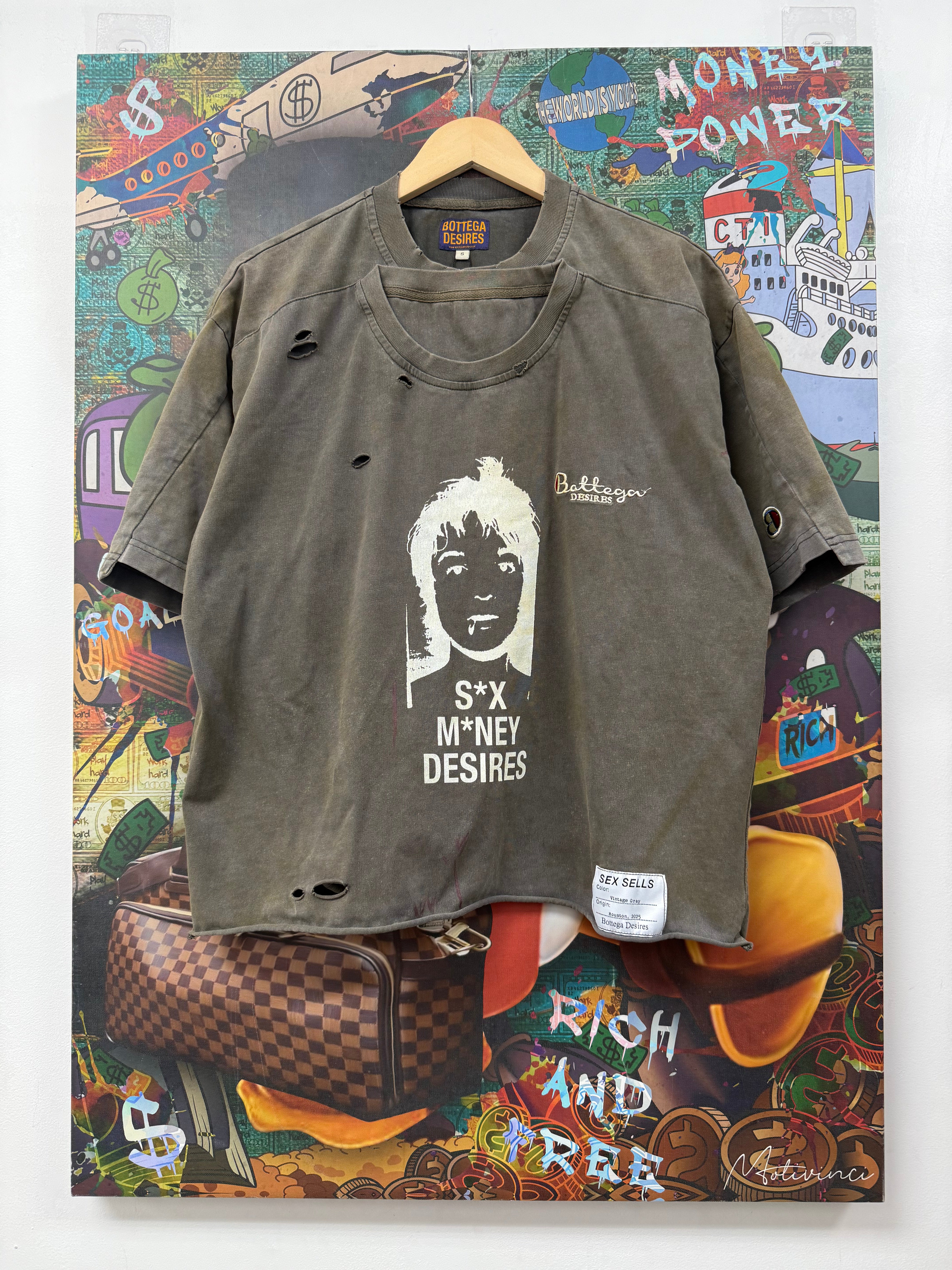 Bottega Desires Sex Sells Tee