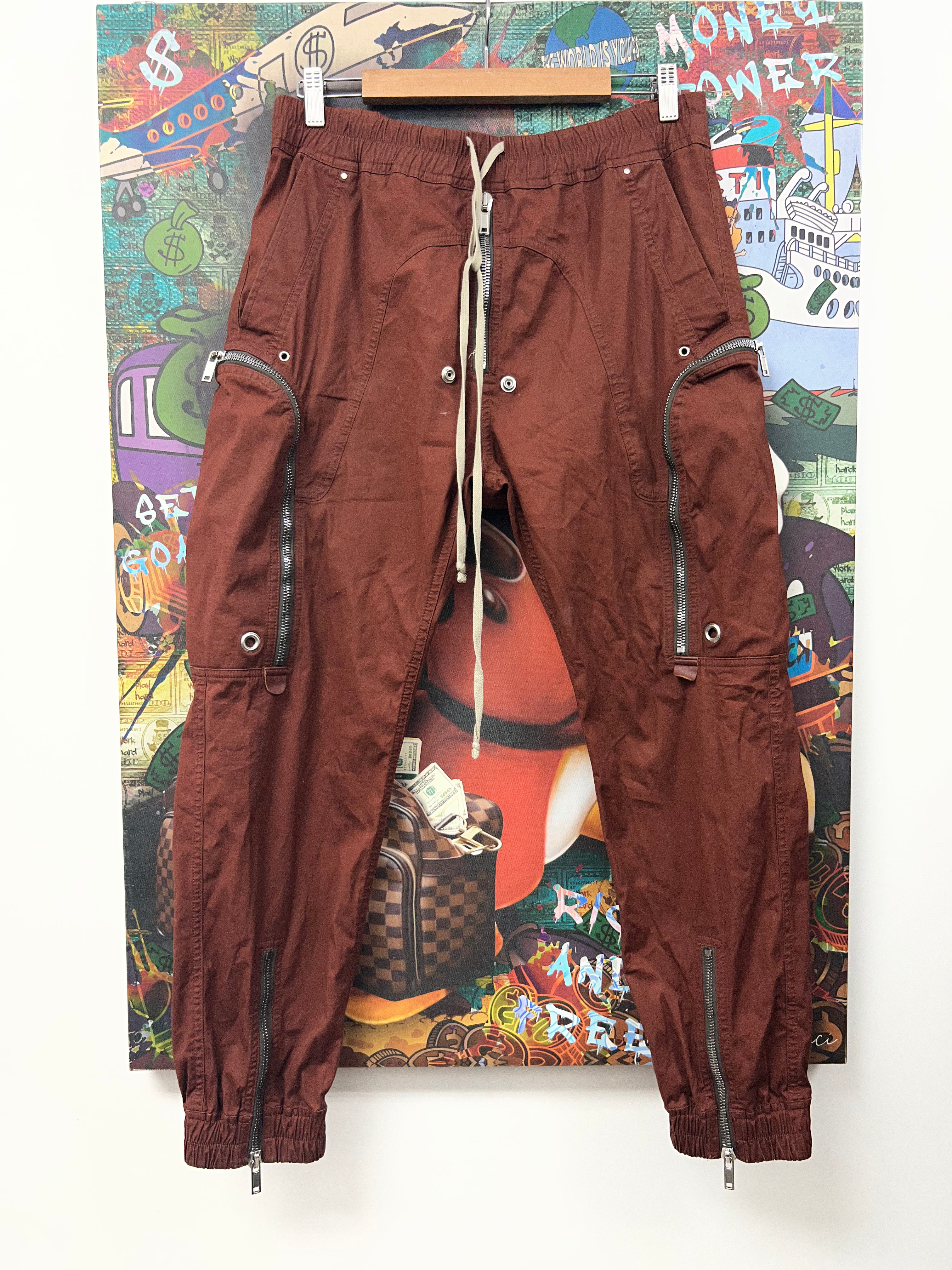Rick Owens Henna Bauhaus Cargo Pants