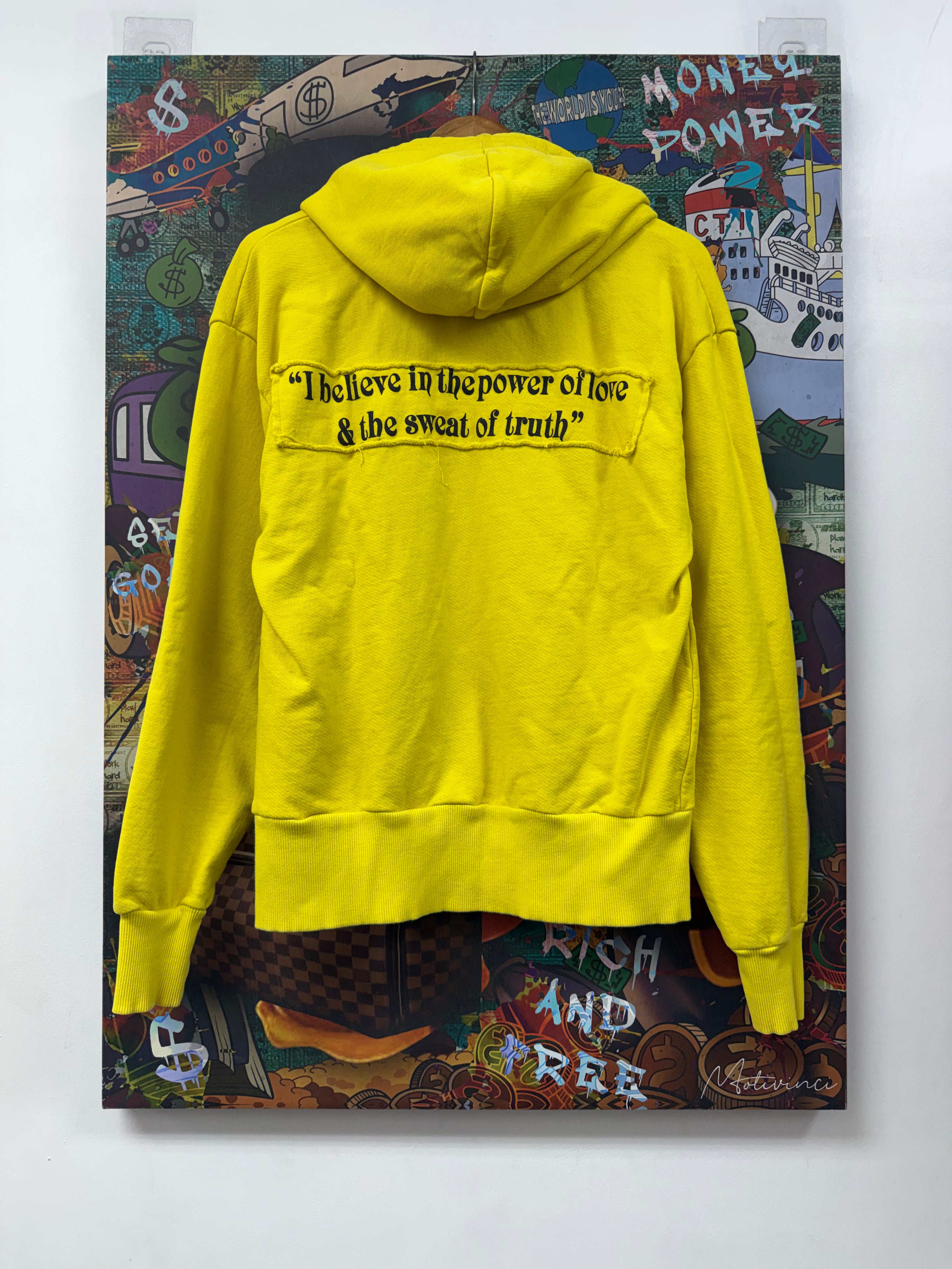 Barriers Yellow Assata Hoodie