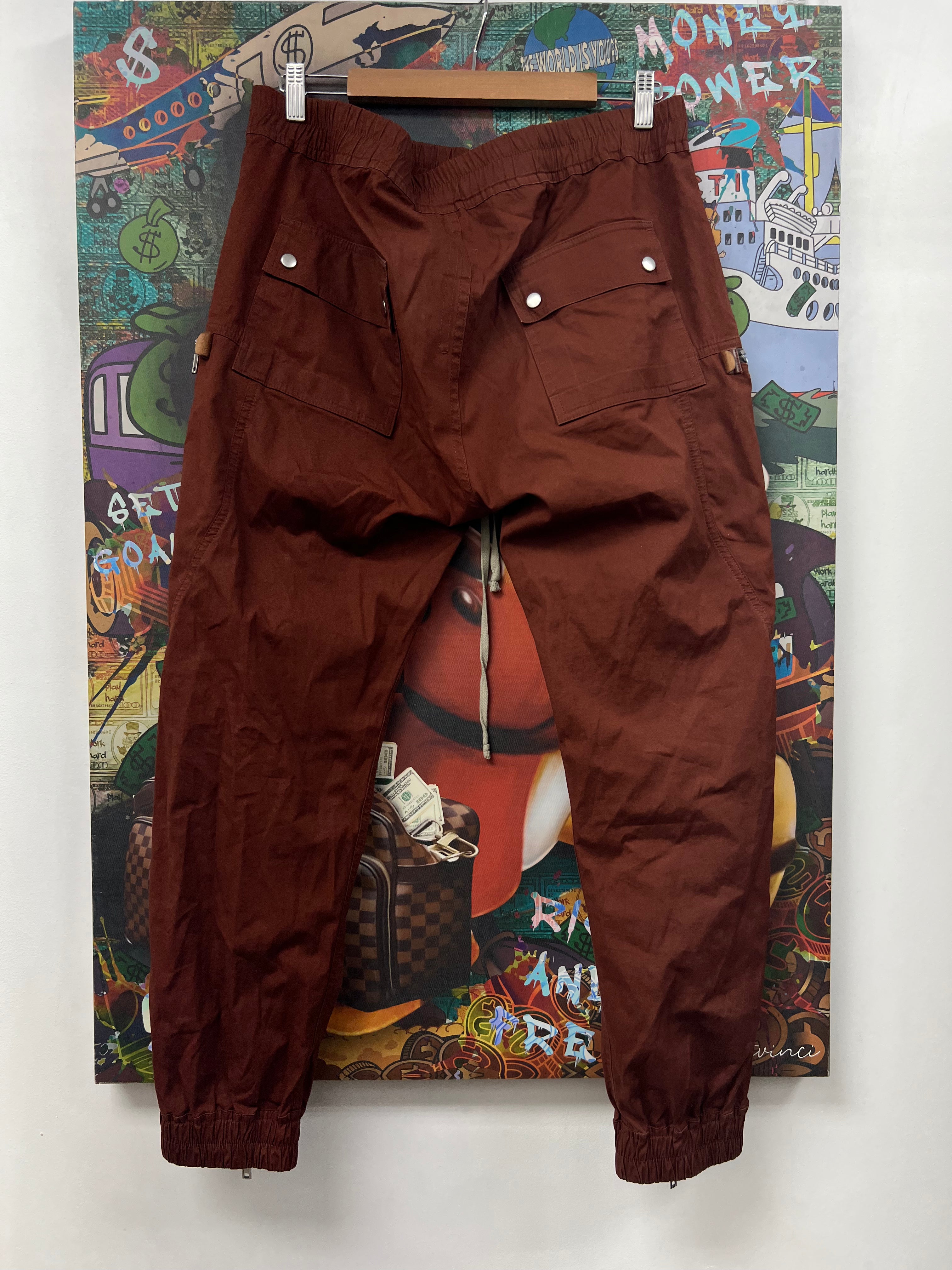 Rick Owens Henna Bauhaus Cargo Pants