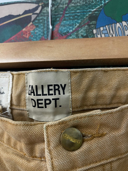 Gallery Dept Carhartt Flares Tan Splatter Used