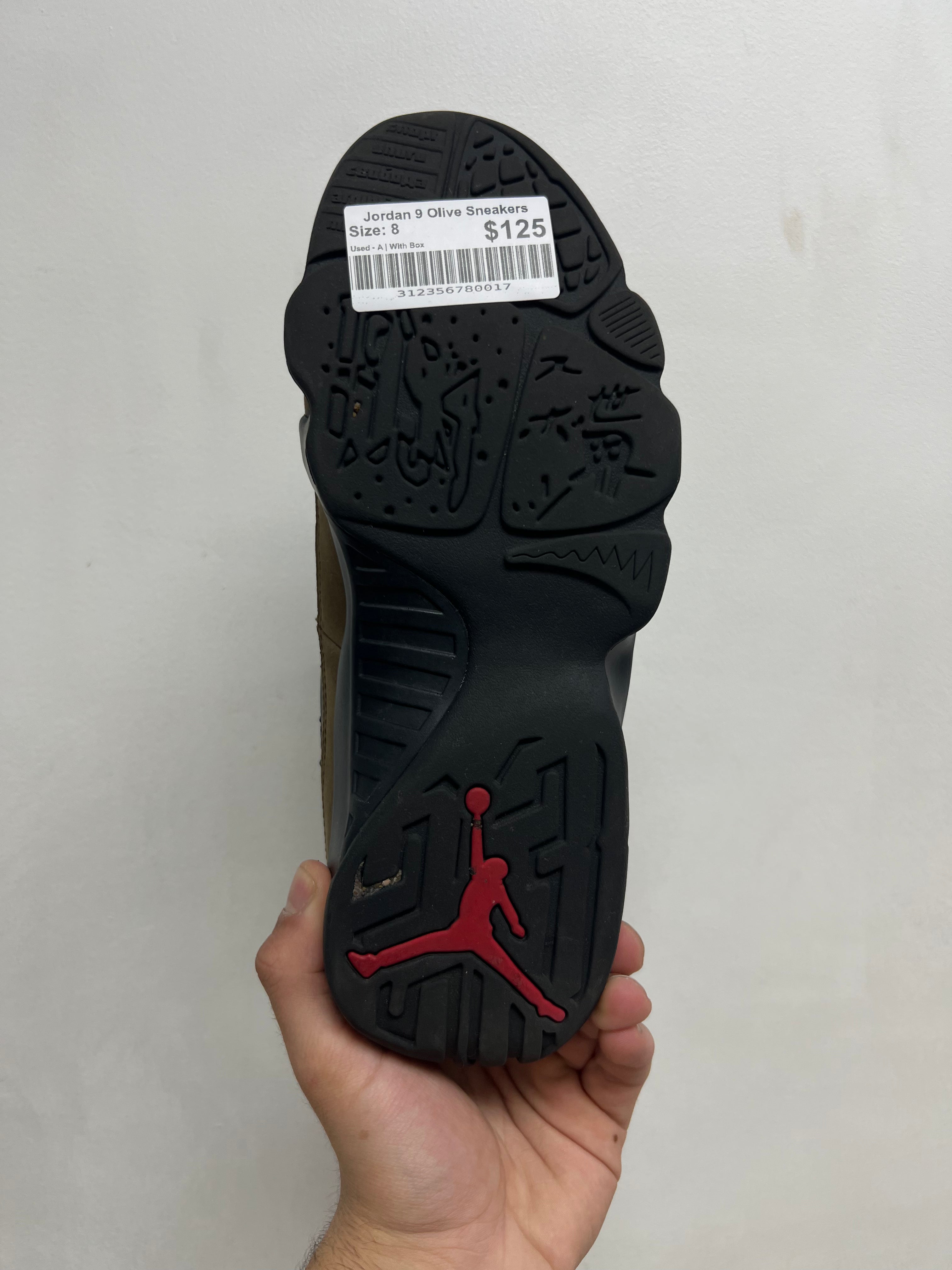 Jordan 9 Olive Sneakers