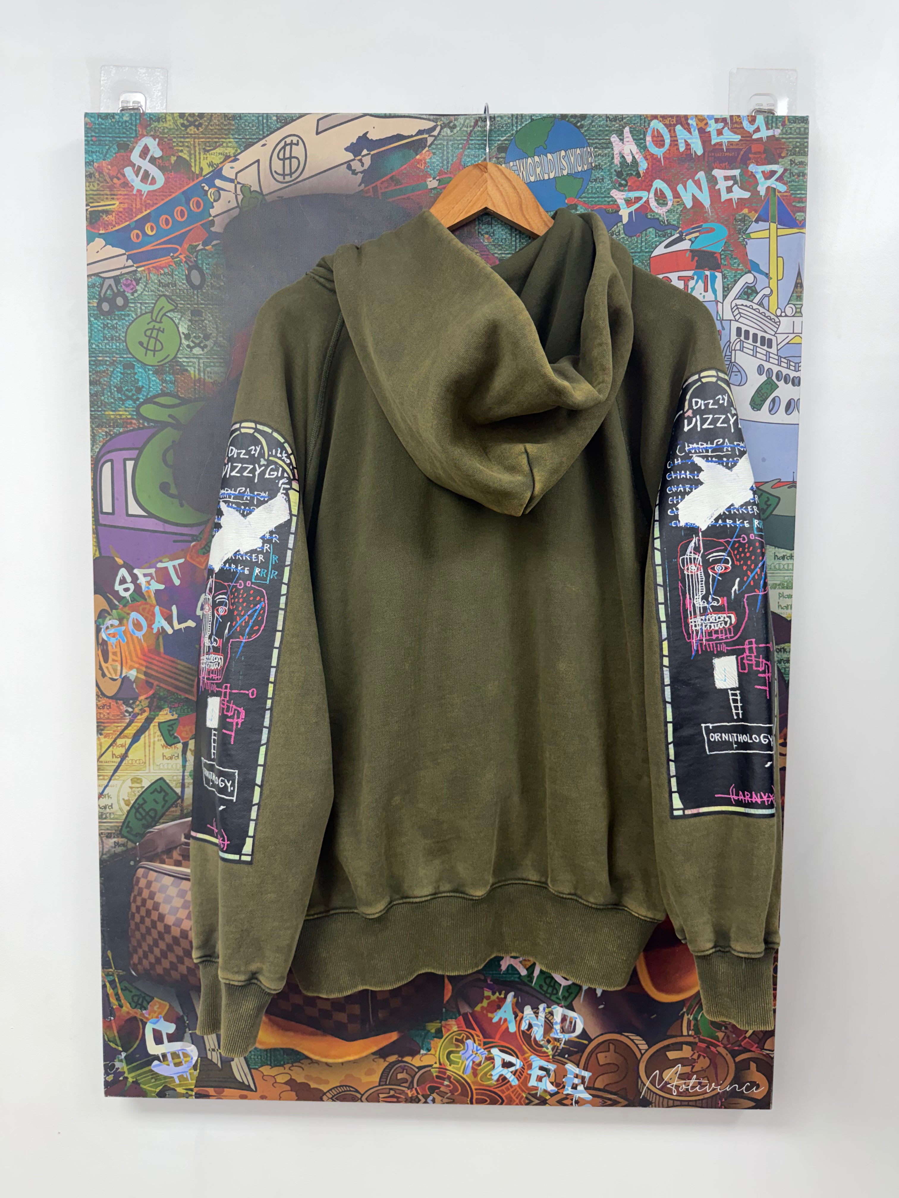 Who Decides War H&M Green Hoodie