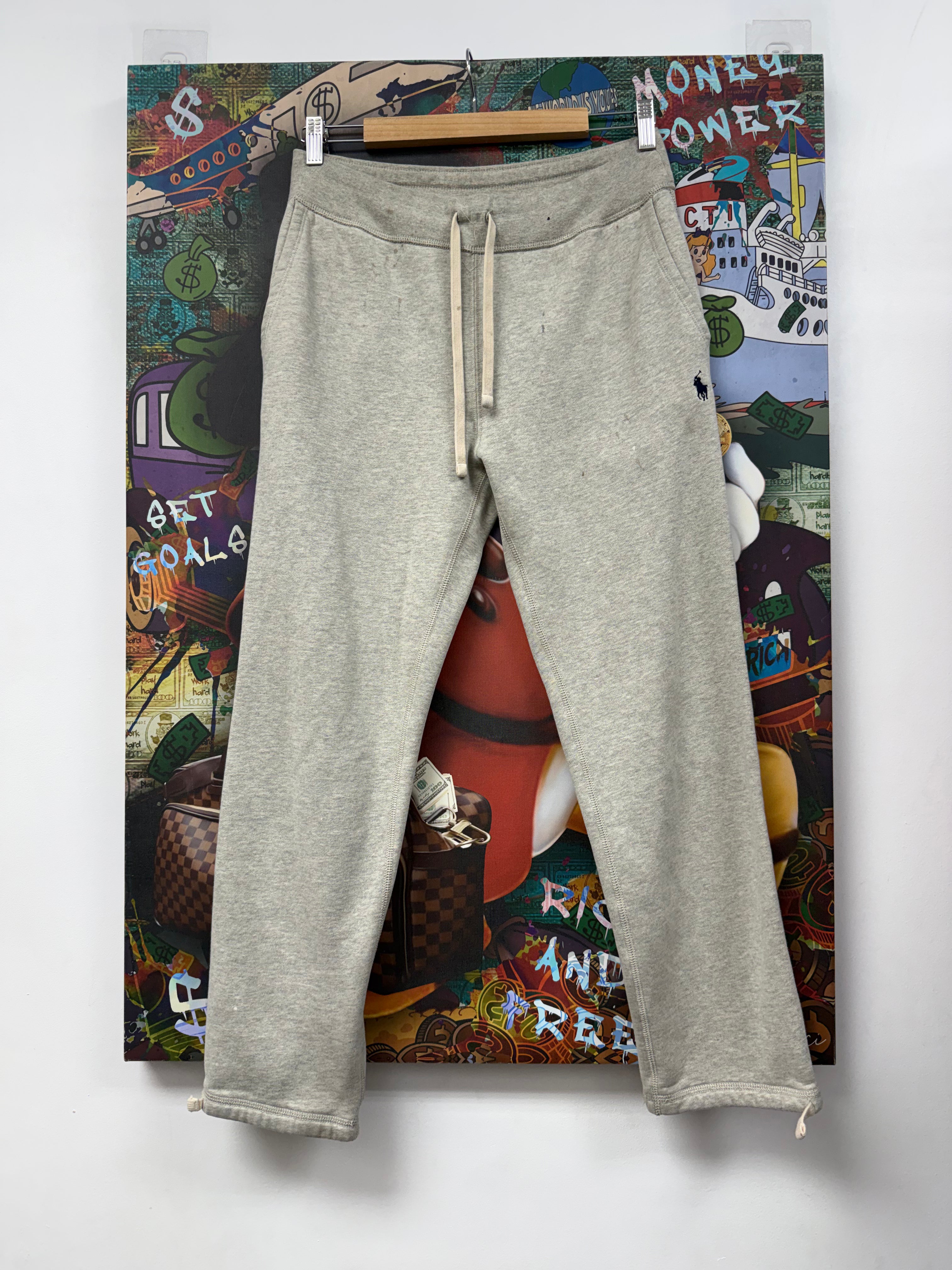 Polo Grey Navy Sweats