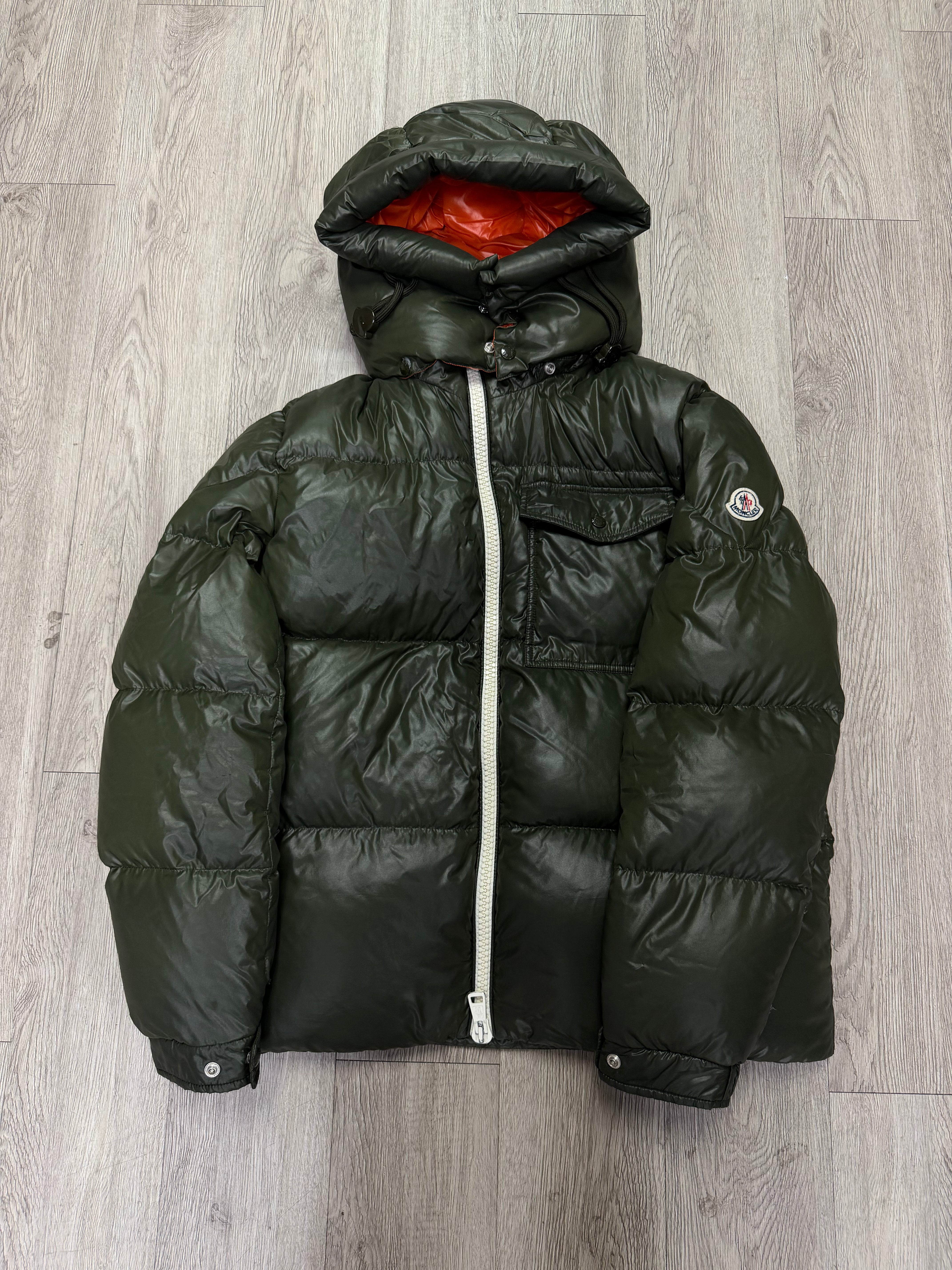 Moncler Olive Orange Vignemale (5) Jacket