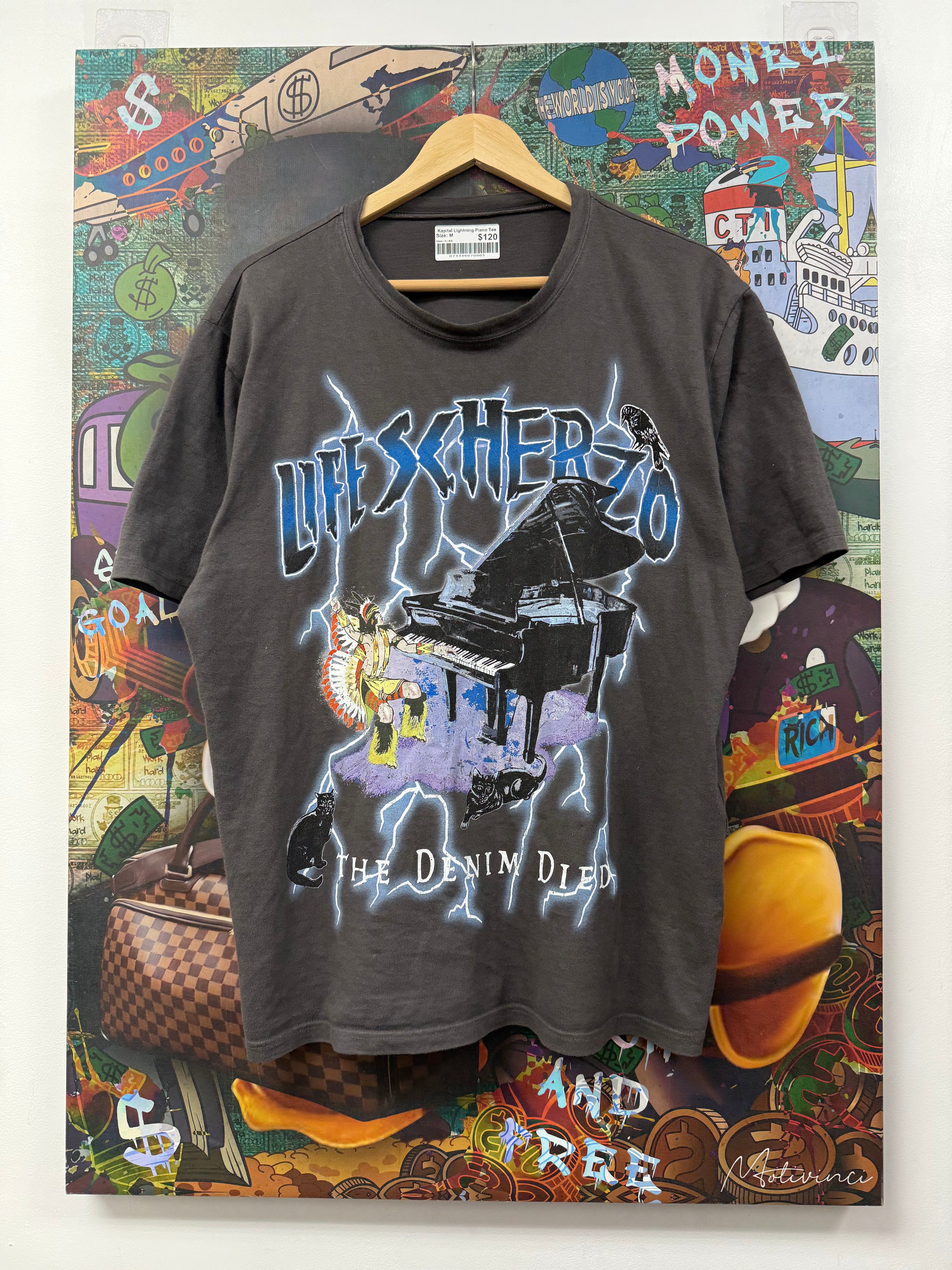 Kapital Lightning Piano Tee