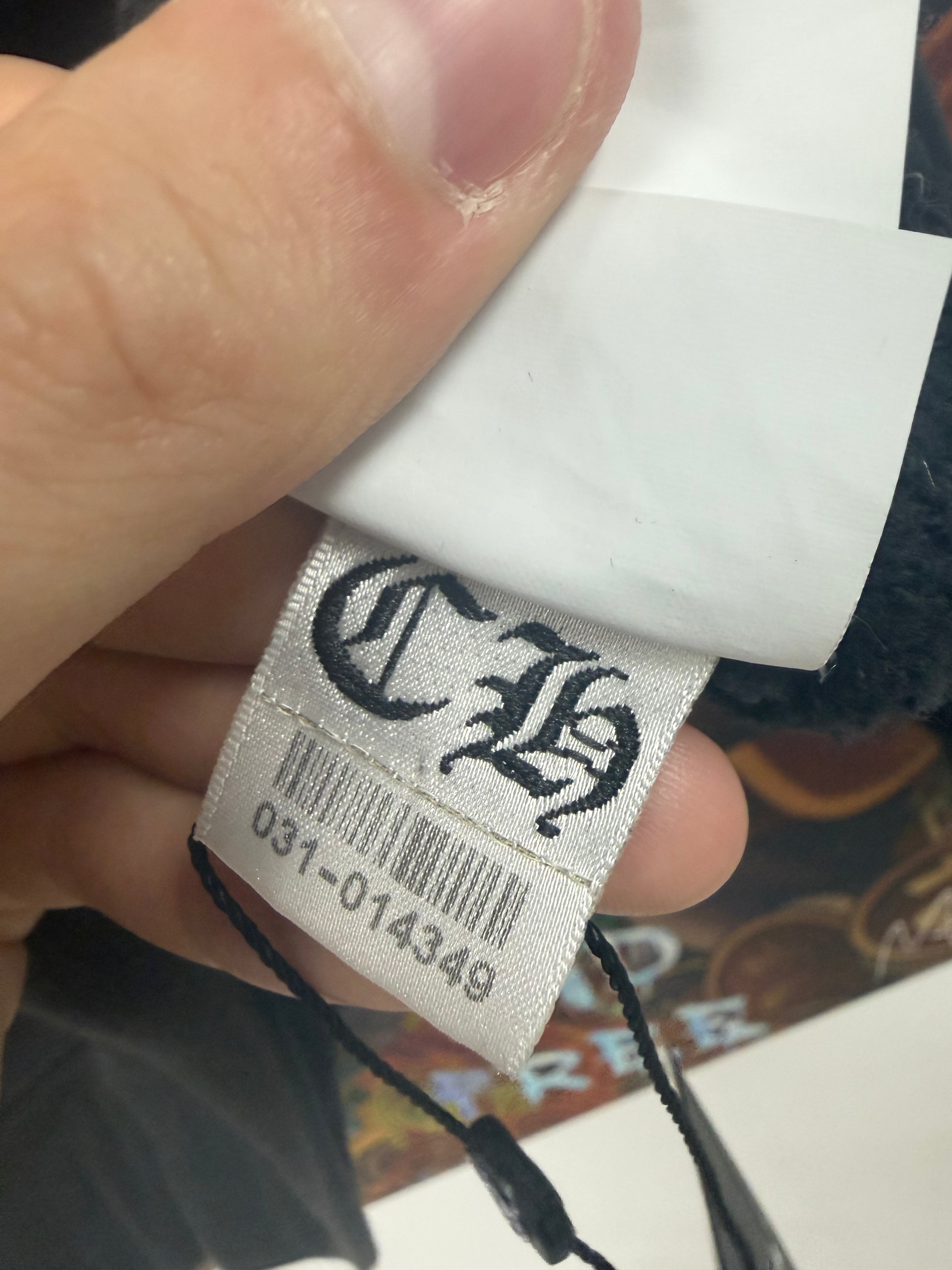 Chrome Hearts Black Black Paper Jam Hoodie