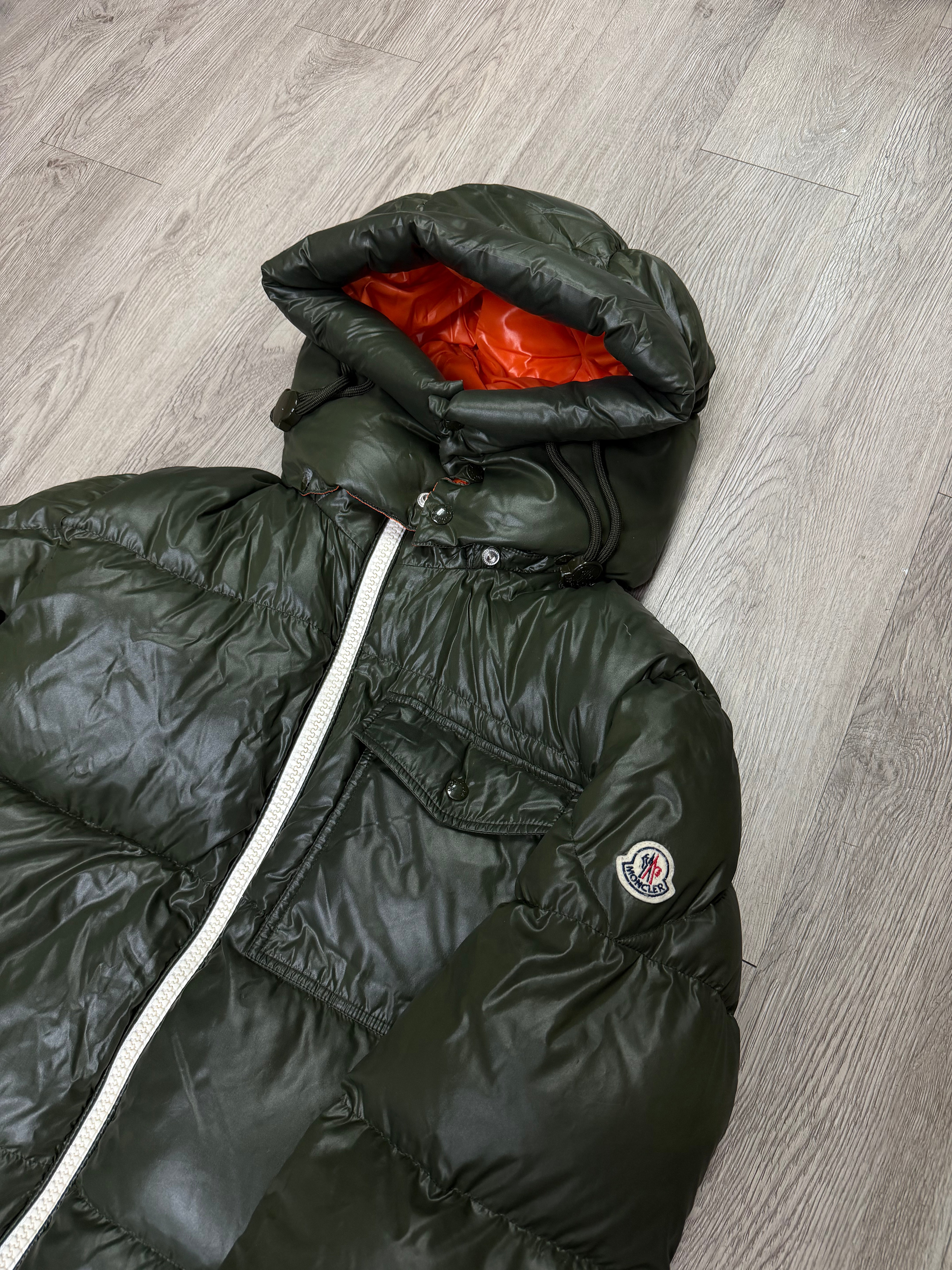 Moncler Olive Orange Vignemale (5) Jacket