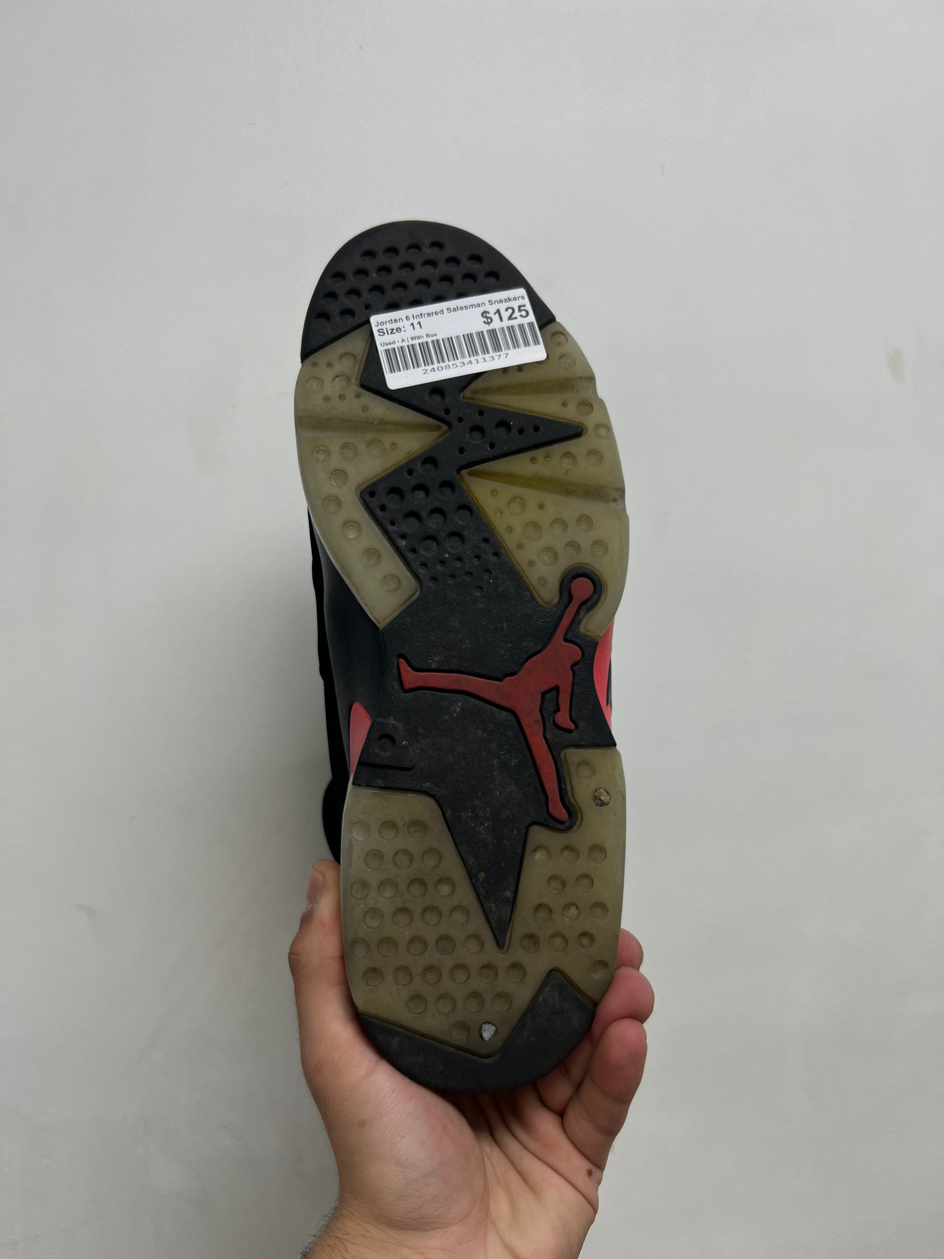 Jordan 6 Infrared Salesman Sneakers