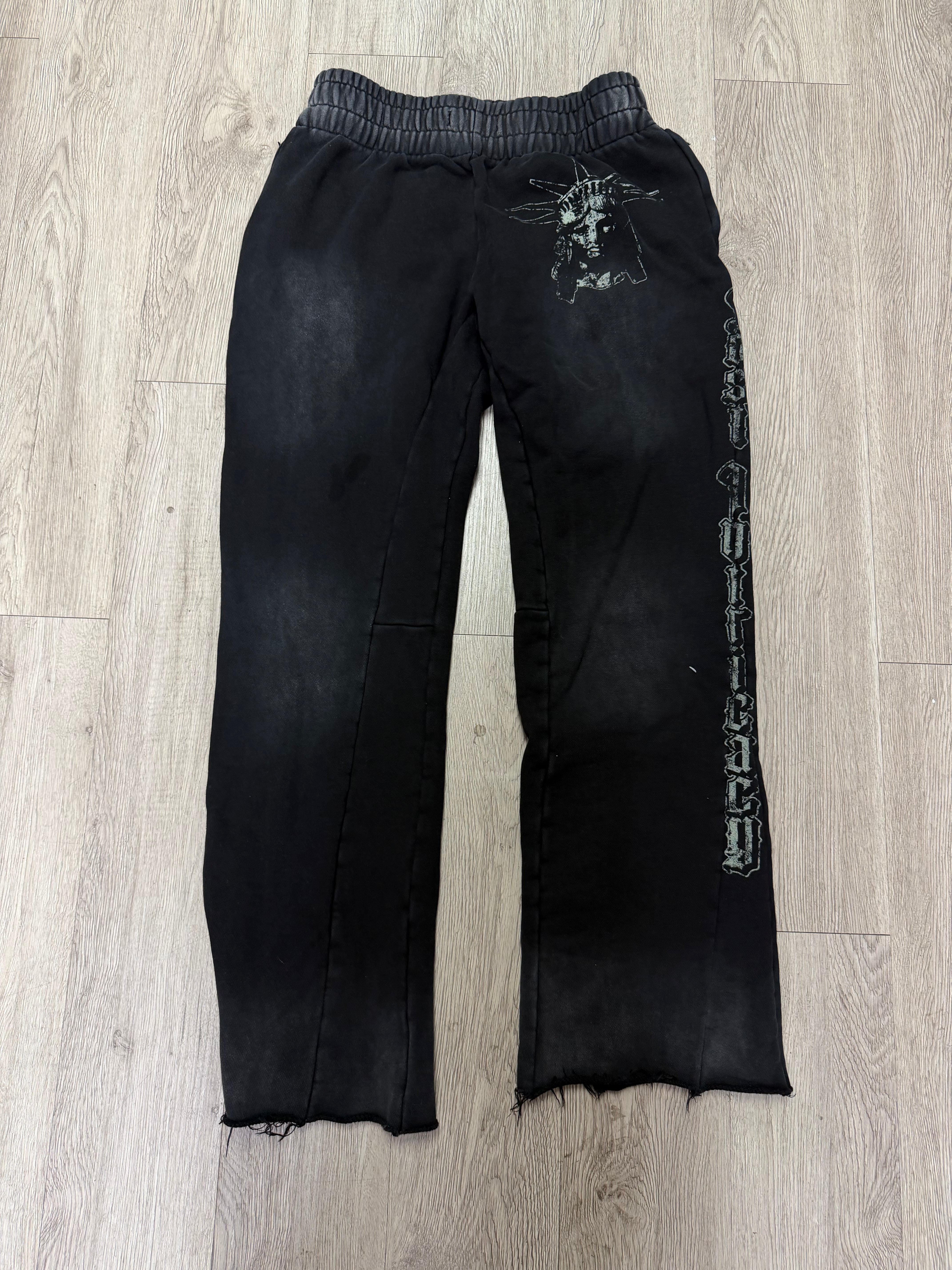Lost Intricacy Black Sweatpants